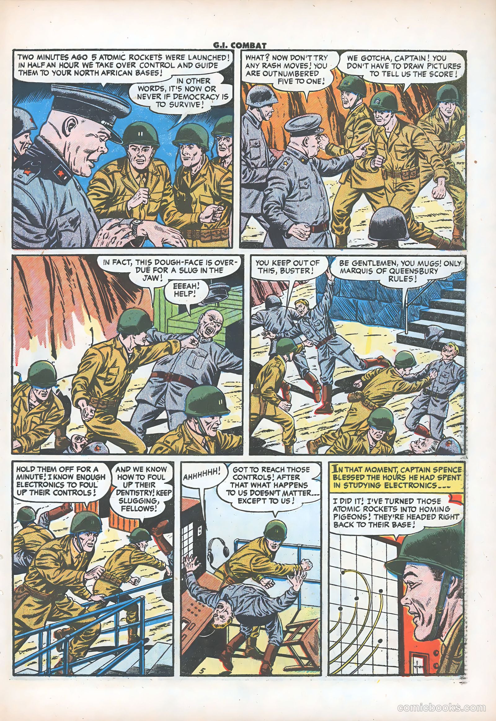 G.I. Combat #32 (1956) — page 31 of 36