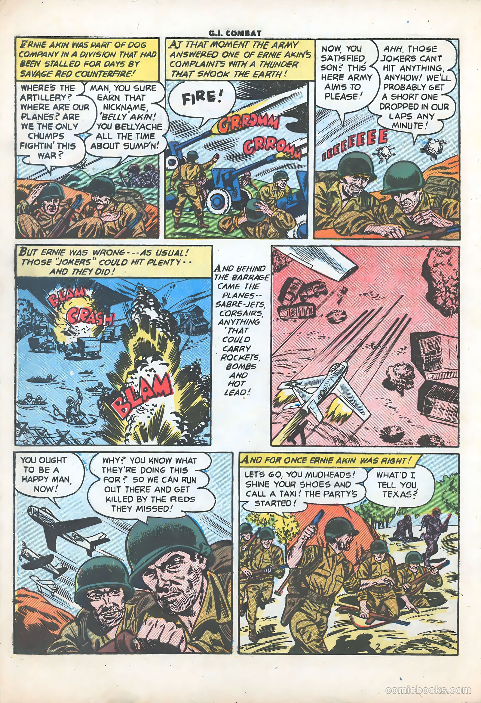 G.I. Combat #33 (1956) — page 5 of 37