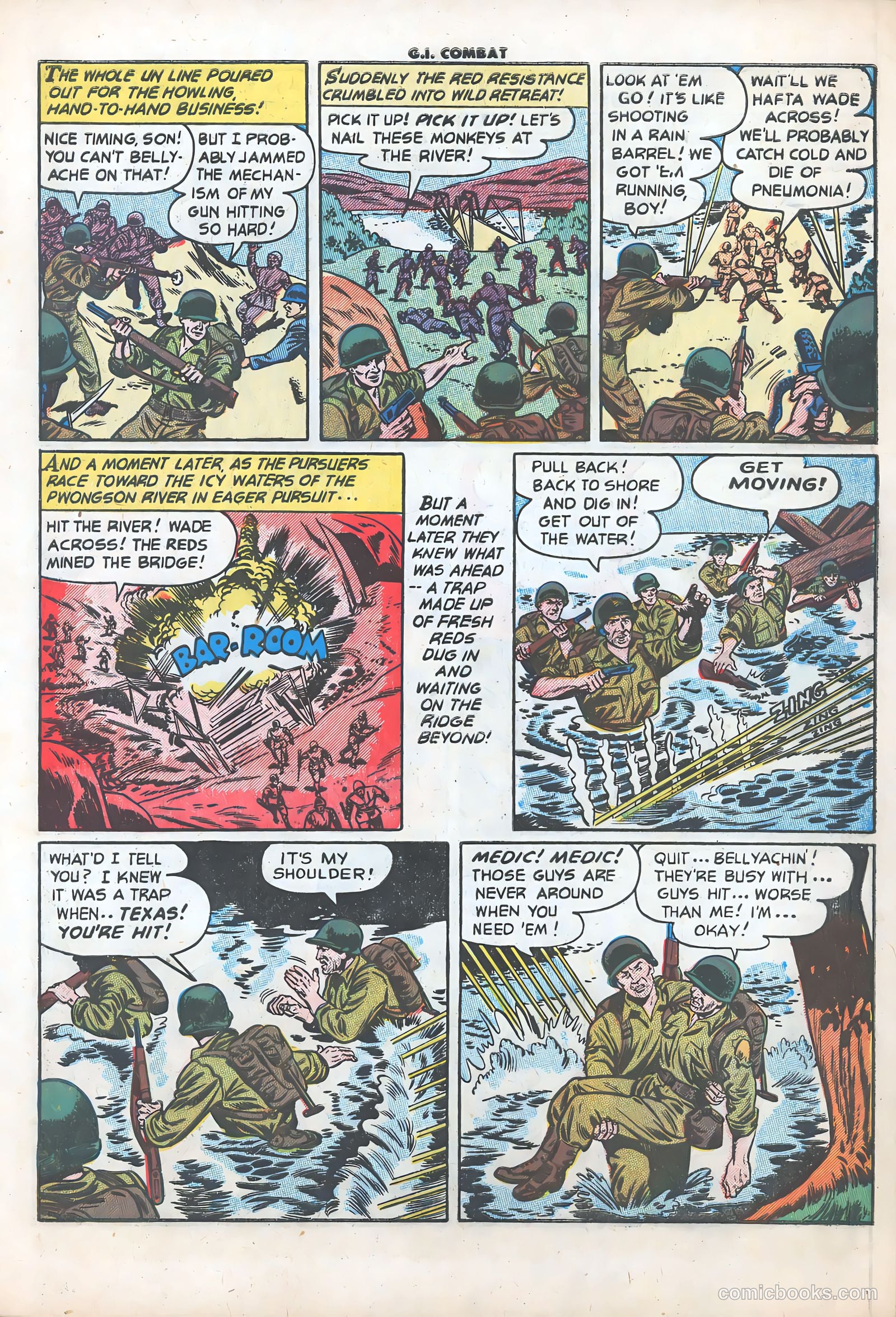 G.I. Combat #33 (1956) — page 6 of 37