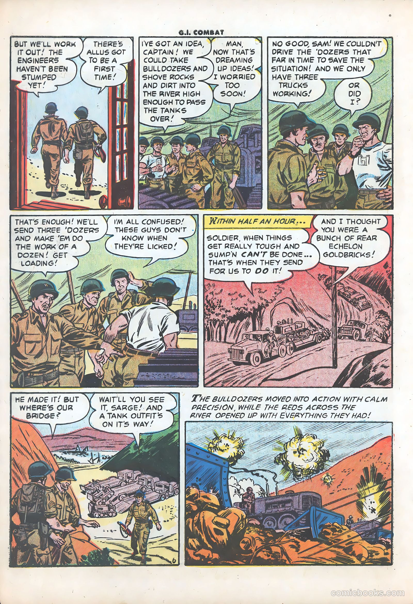 G.I. Combat #33 (1956) — page 9 of 37