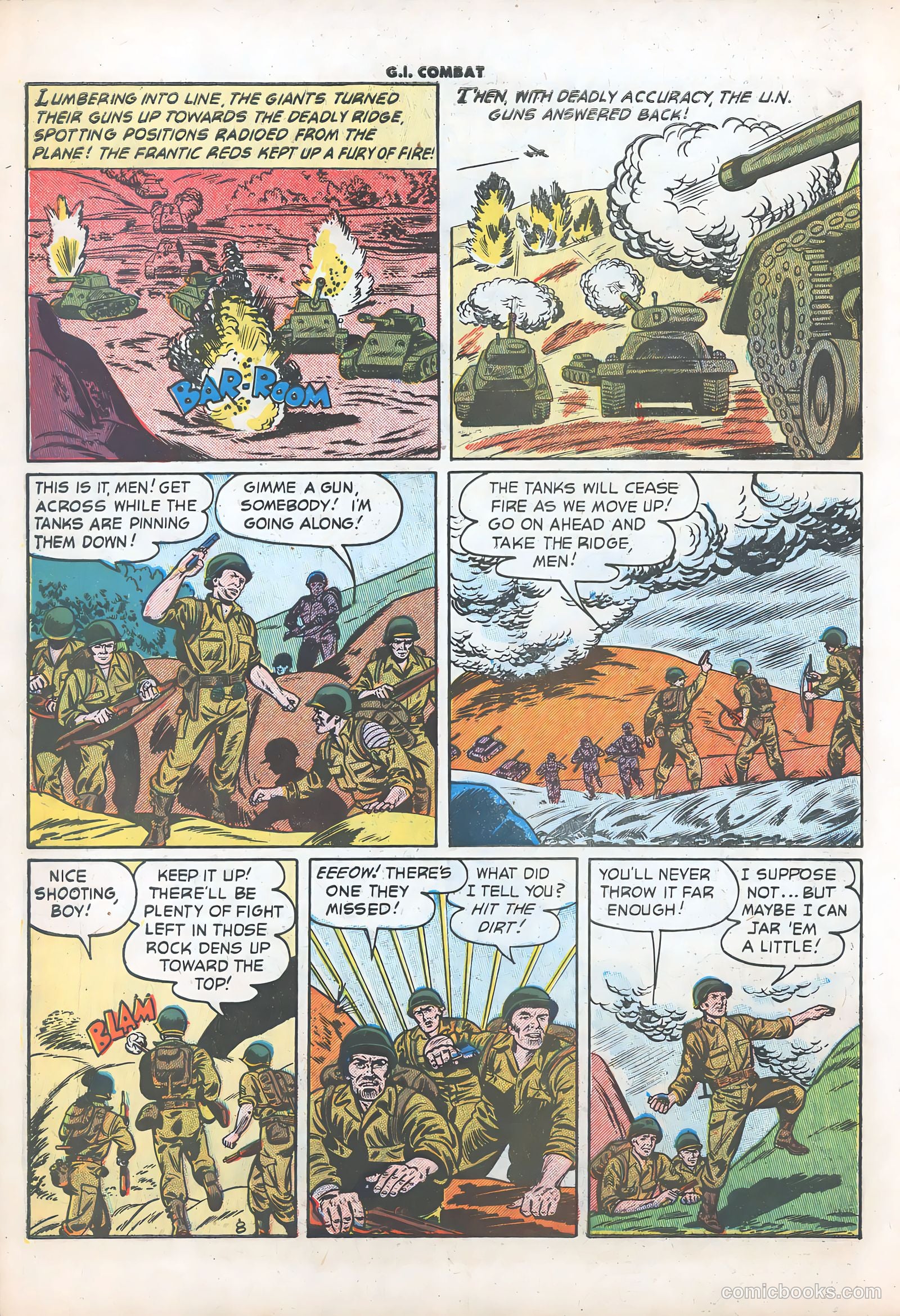 G.I. Combat #33 (1956) — page 11 of 37