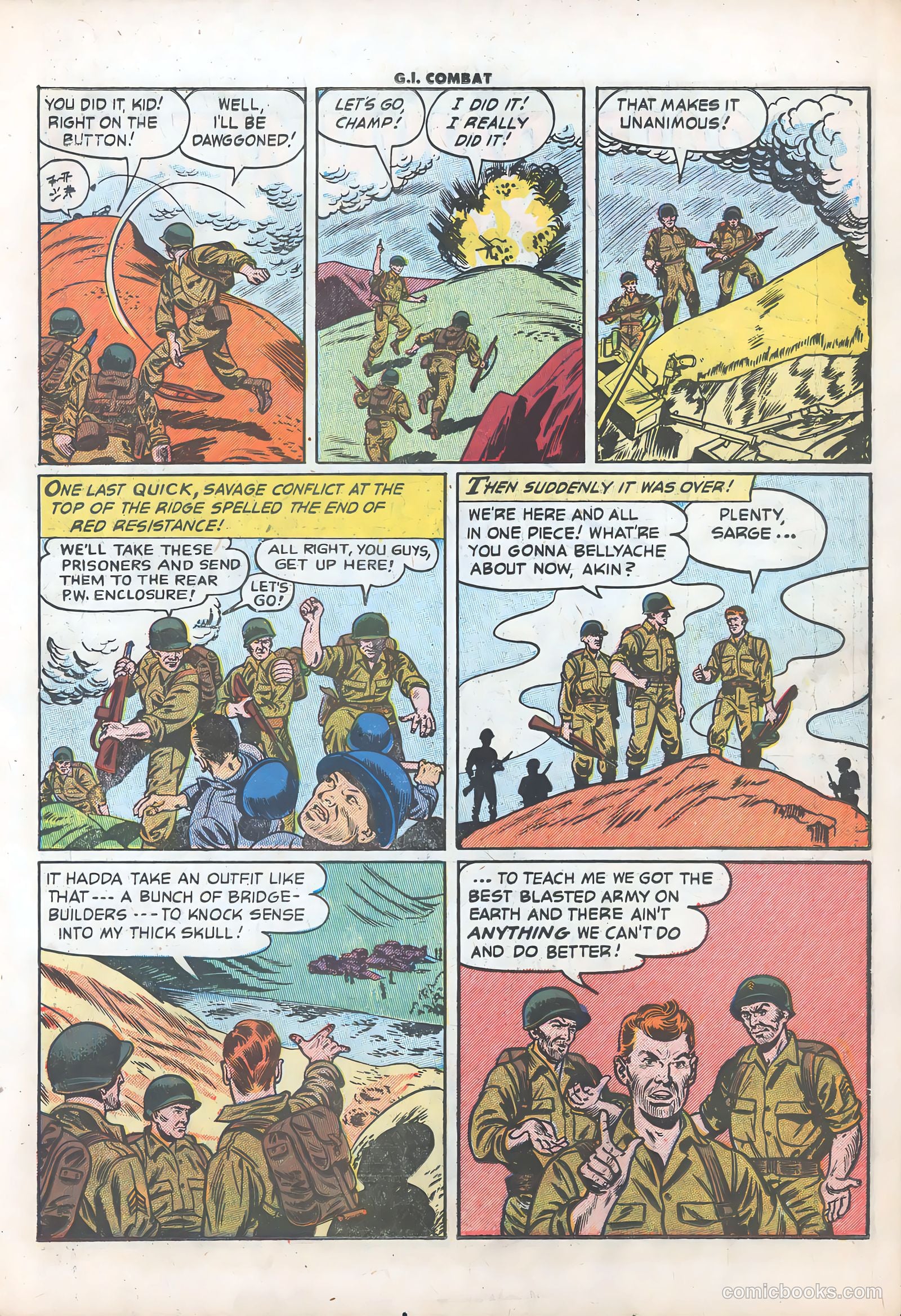 G.I. Combat #33 (1956) — page 12 of 37