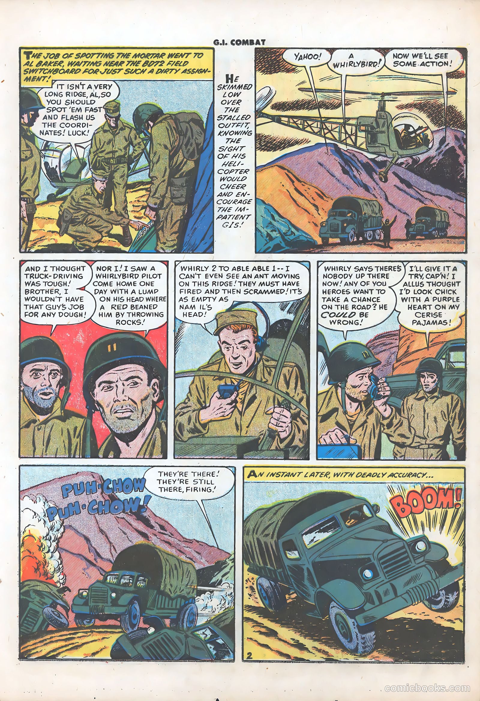 G.I. Combat #33 (1956) — page 14 of 37