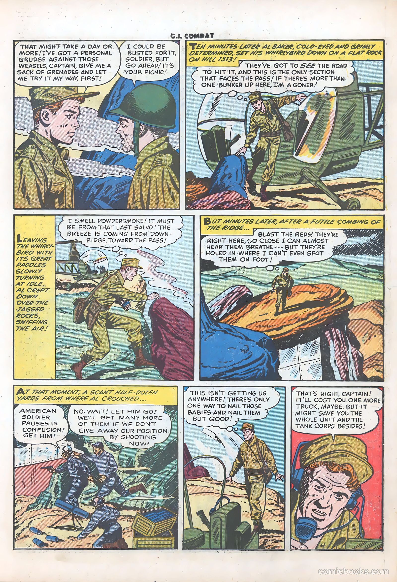 G.I. Combat #33 (1956) — page 16 of 37