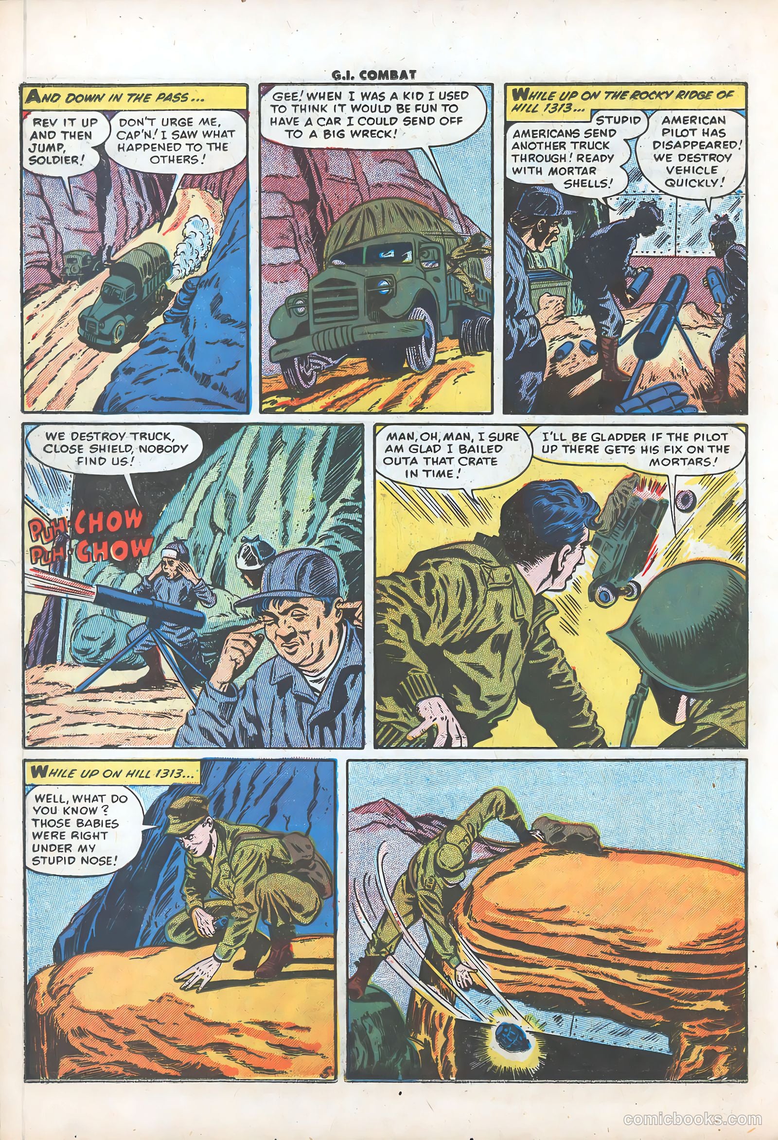 G.I. Combat #33 (1956) — page 17 of 37