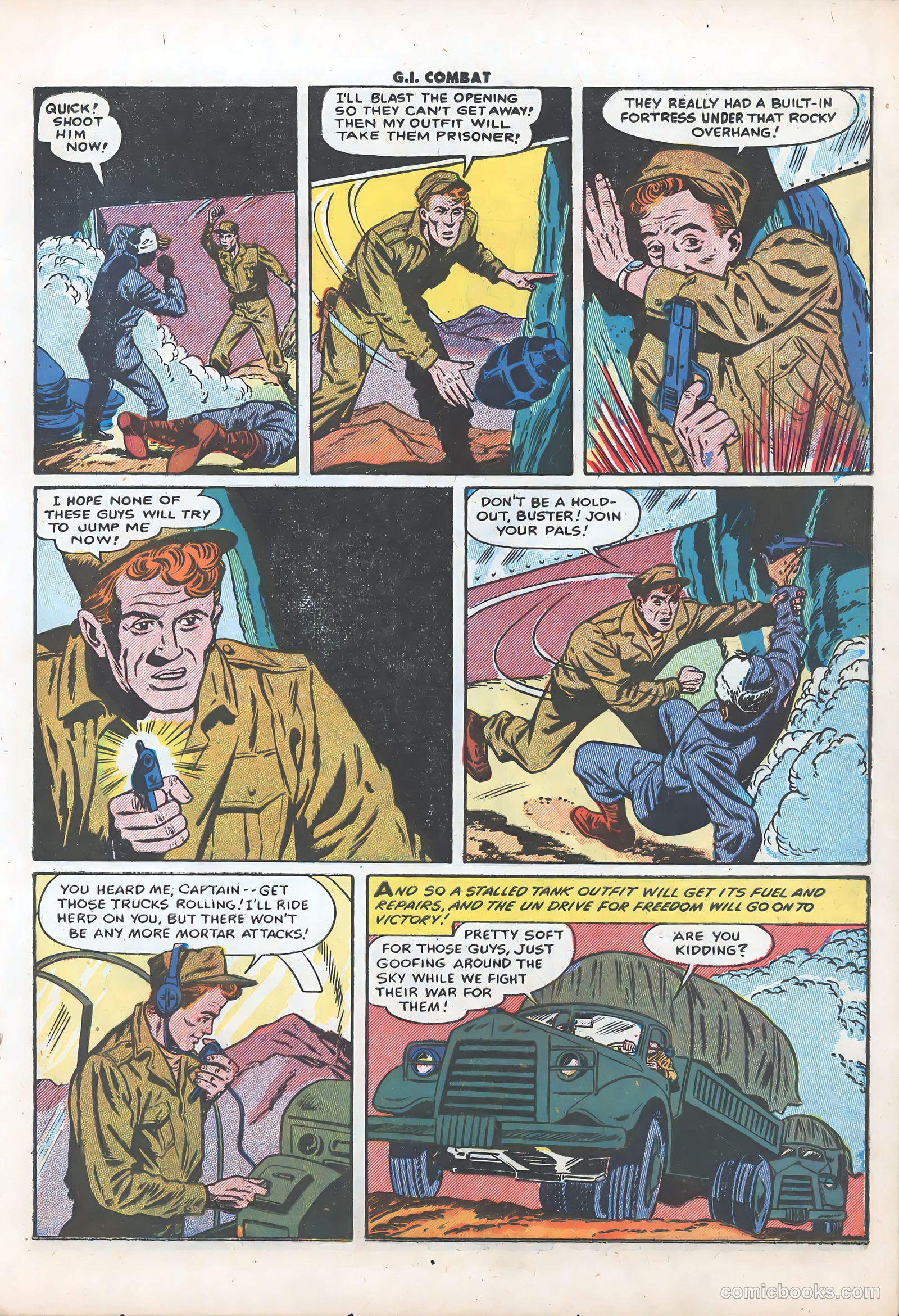 G.I. Combat #33 (1956) — page 18 of 37