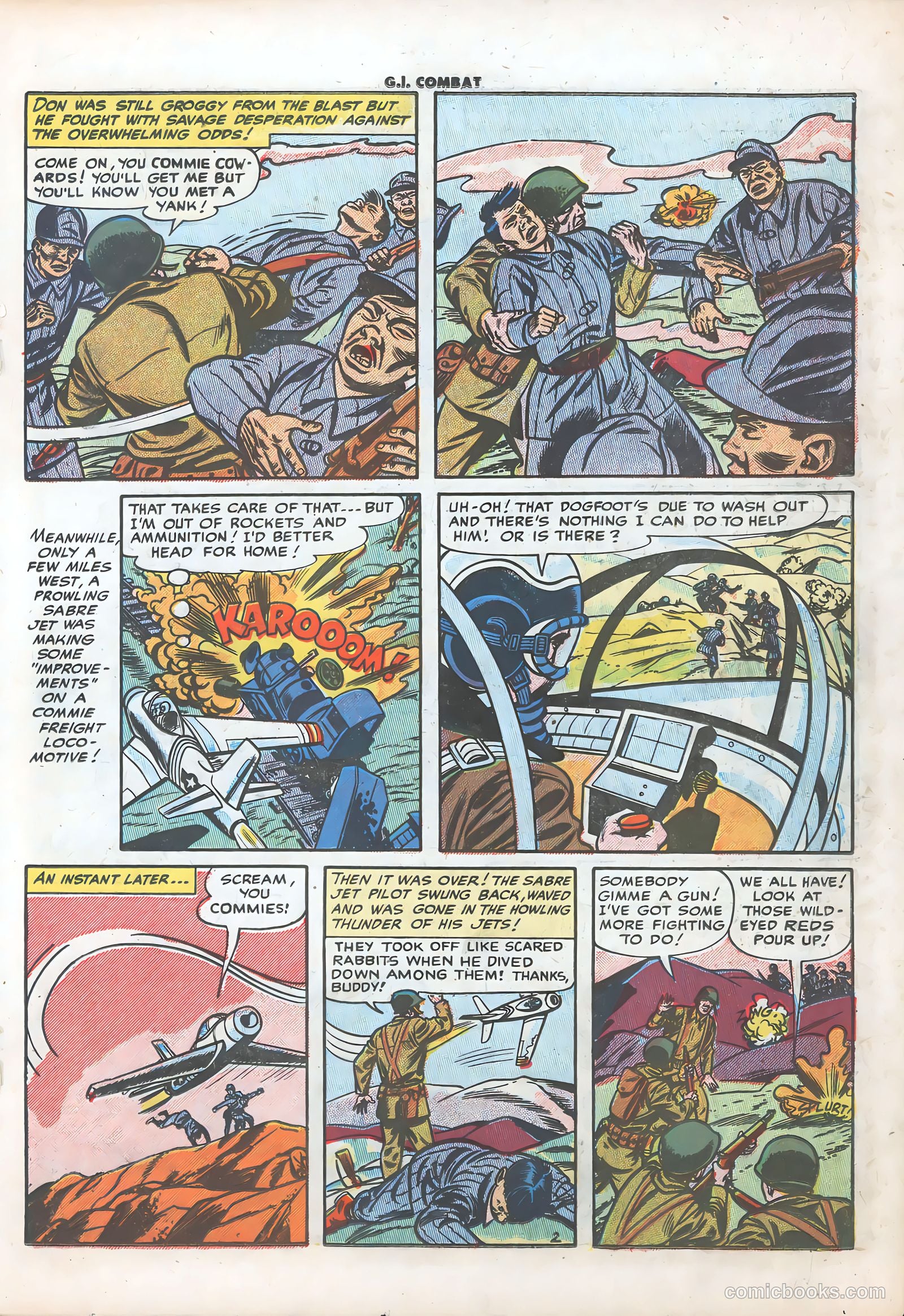 G.I. Combat #33 (1956) — page 20 of 37