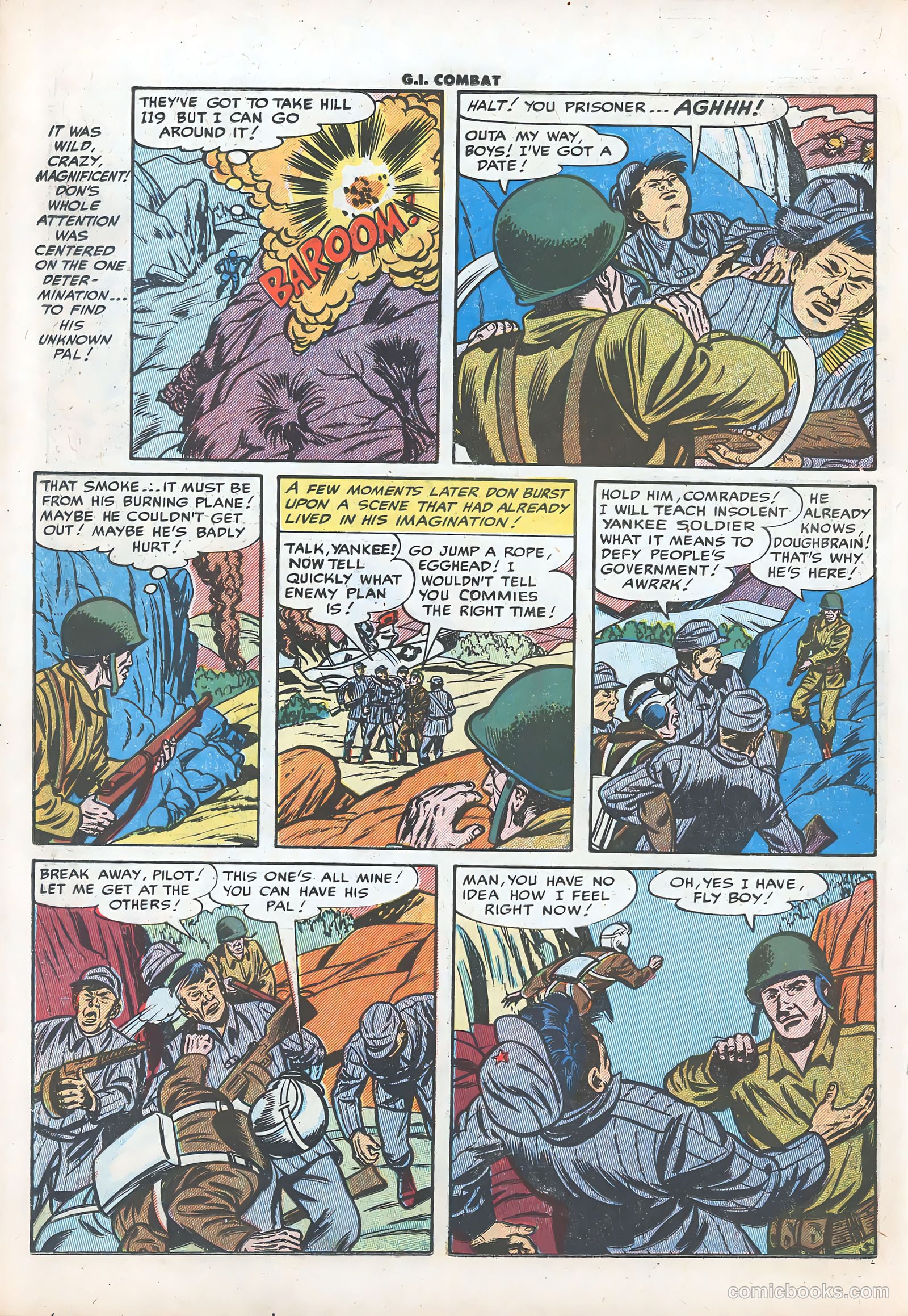 G.I. Combat #33 (1956) — page 23 of 37