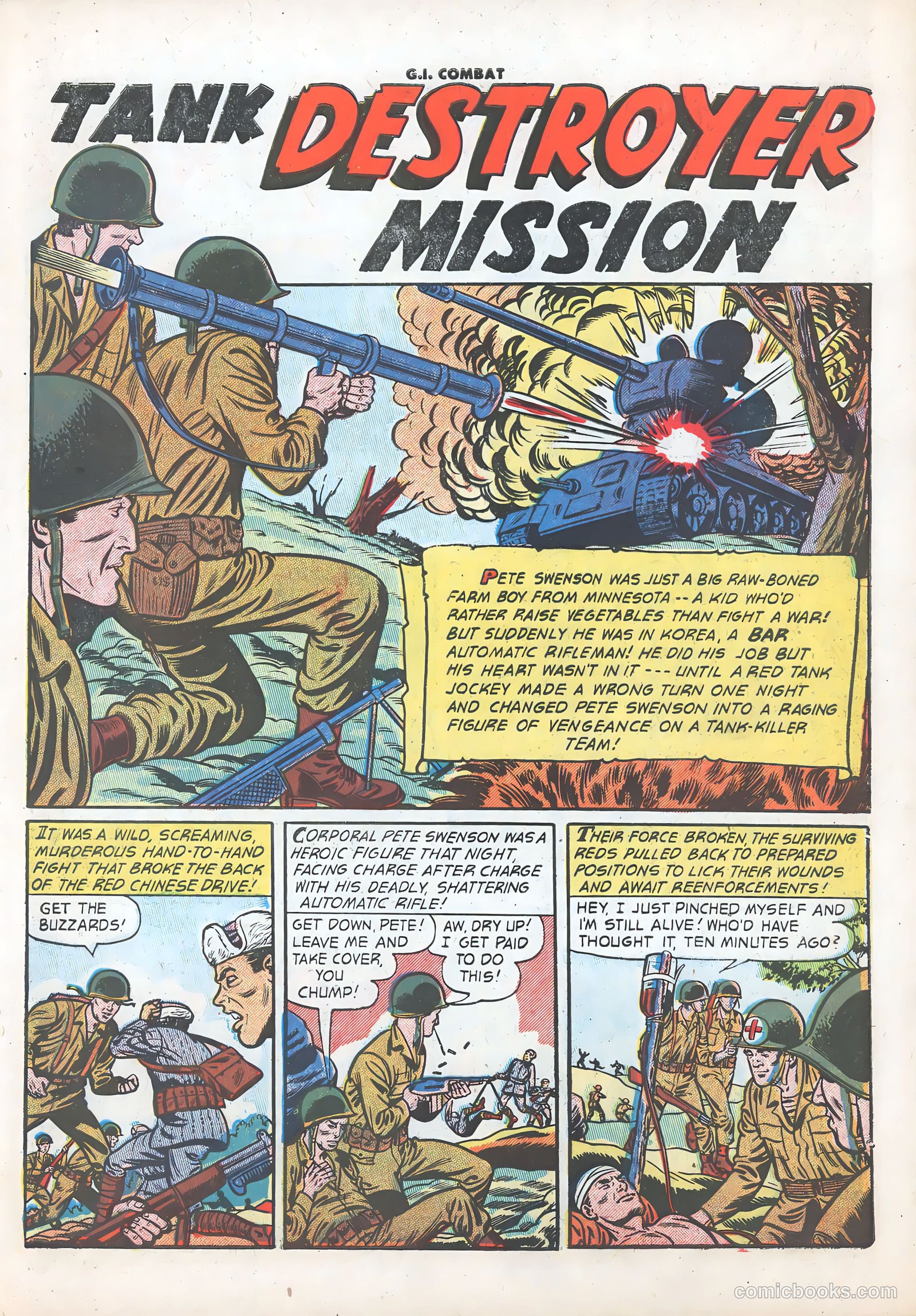 G.I. Combat #33 (1956) — page 28 of 37