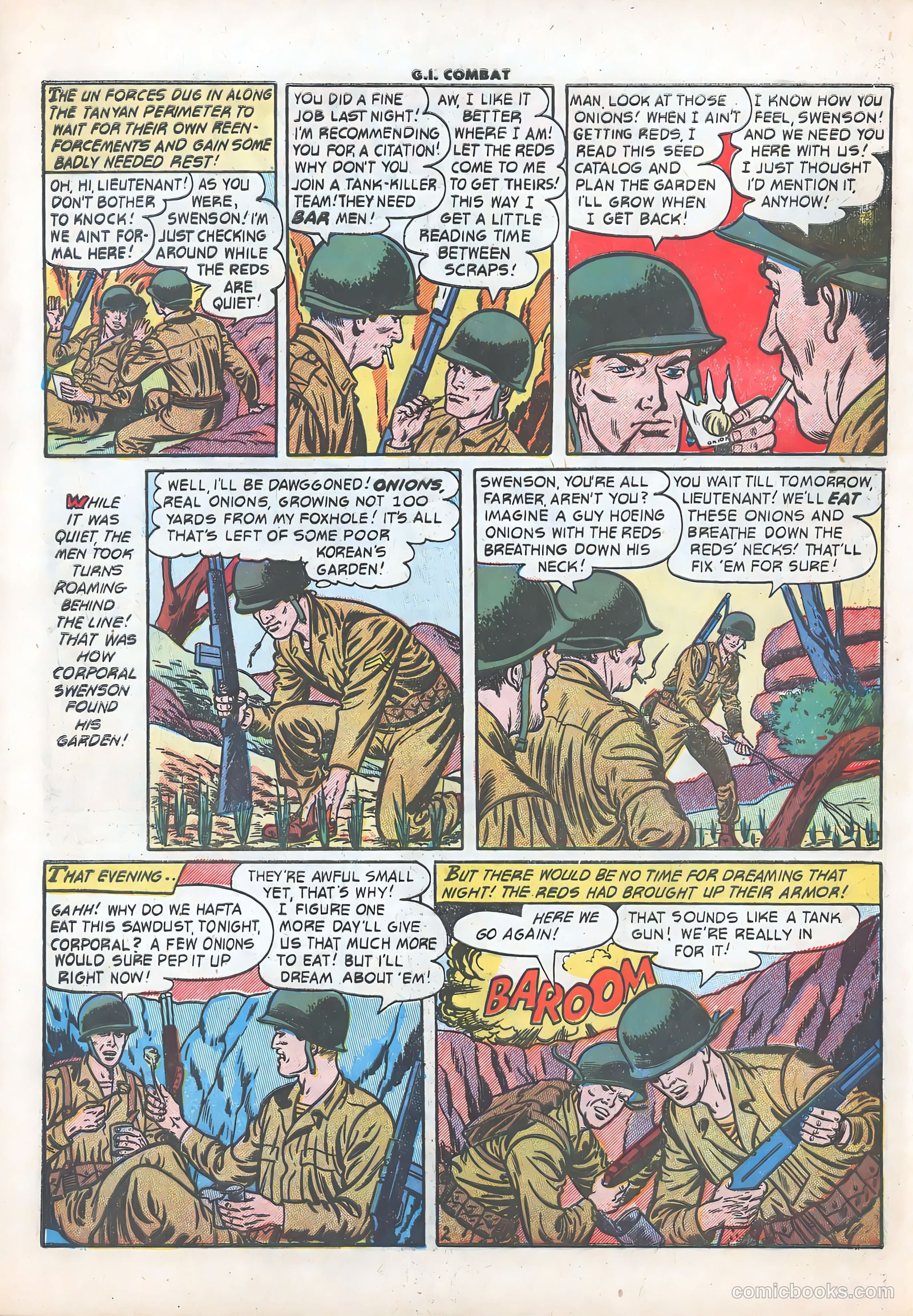 G.I. Combat #33 (1956) — page 29 of 37