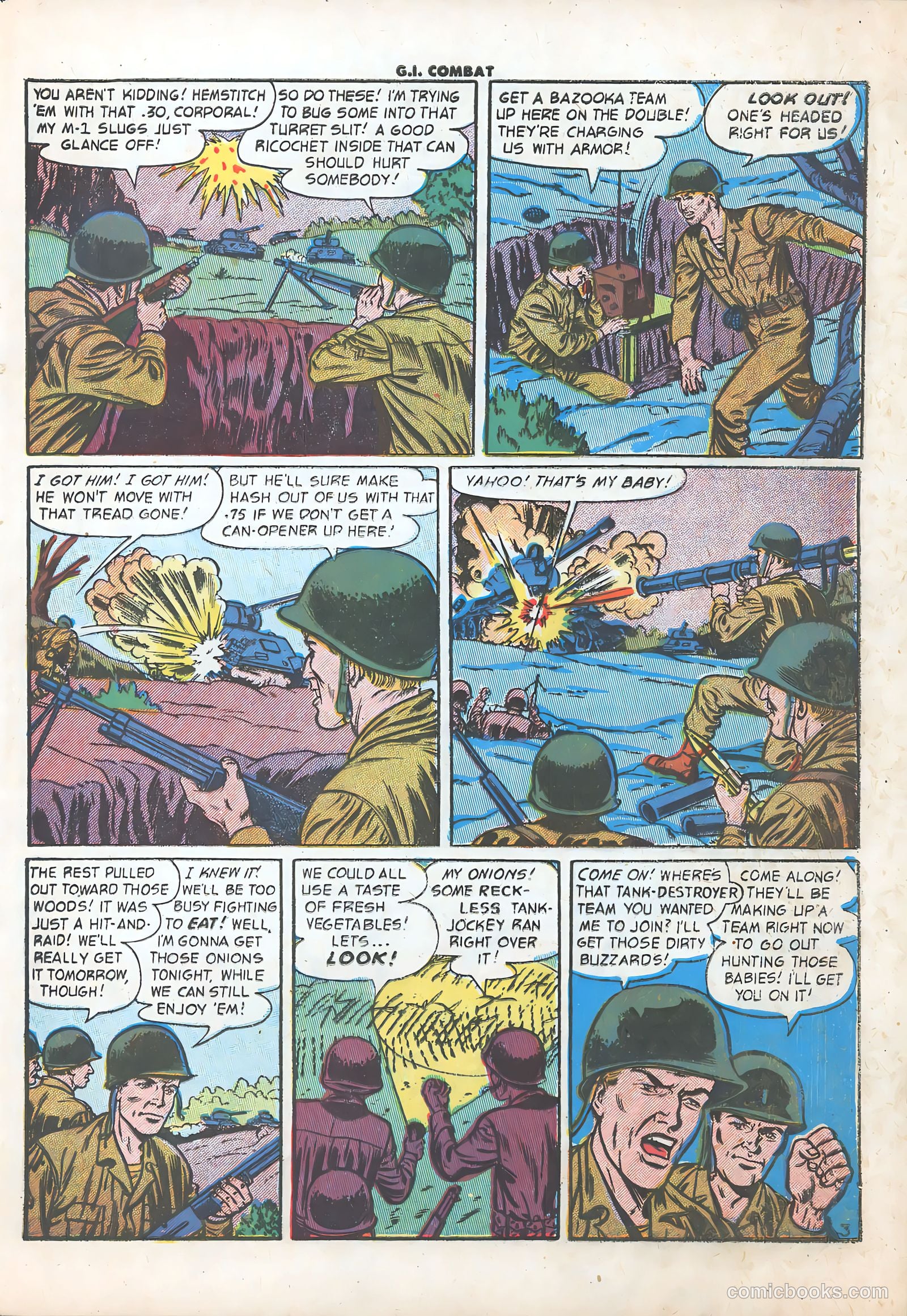 G.I. Combat #33 (1956) — page 30 of 37