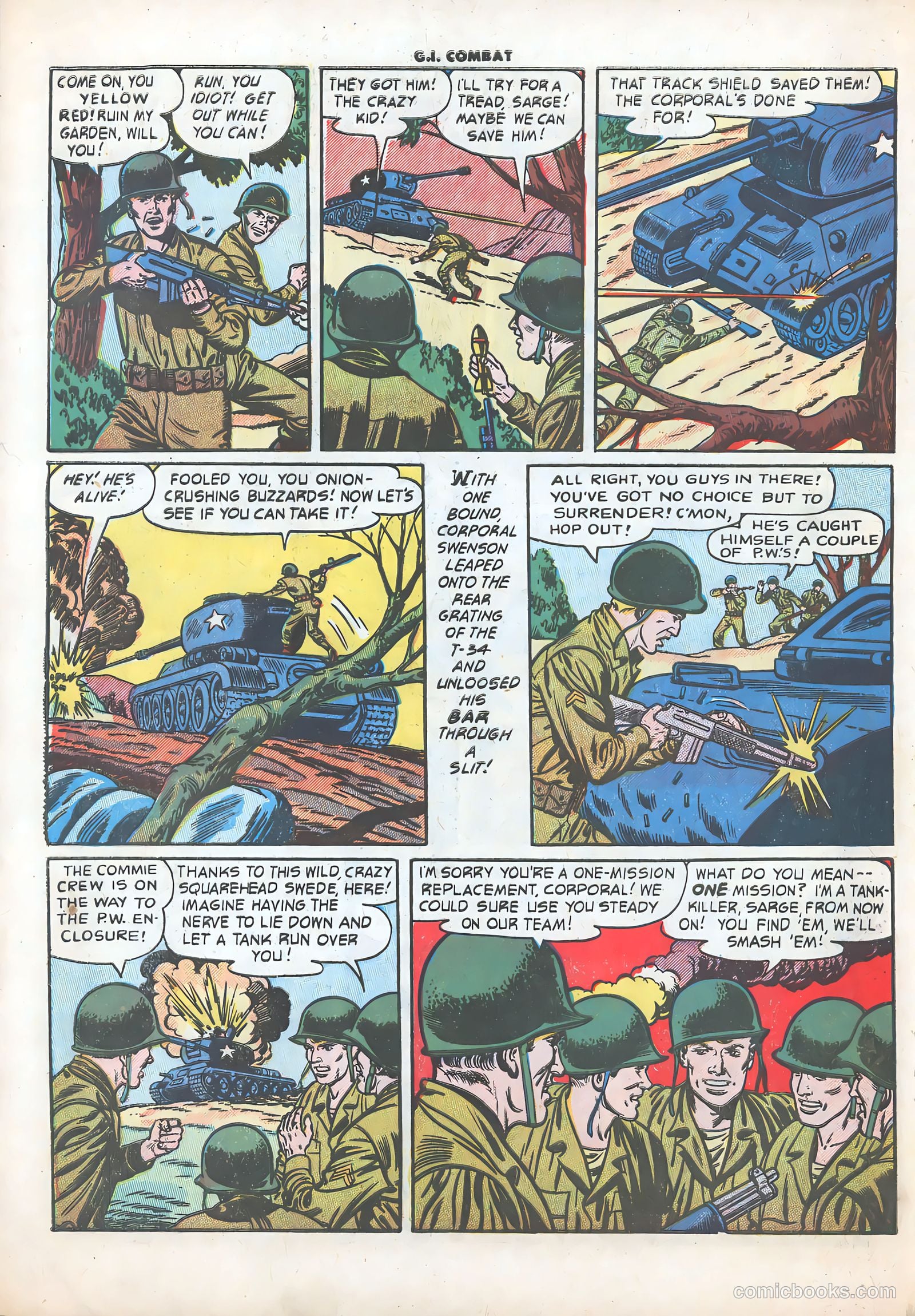 G.I. Combat #33 (1956) — page 33 of 37