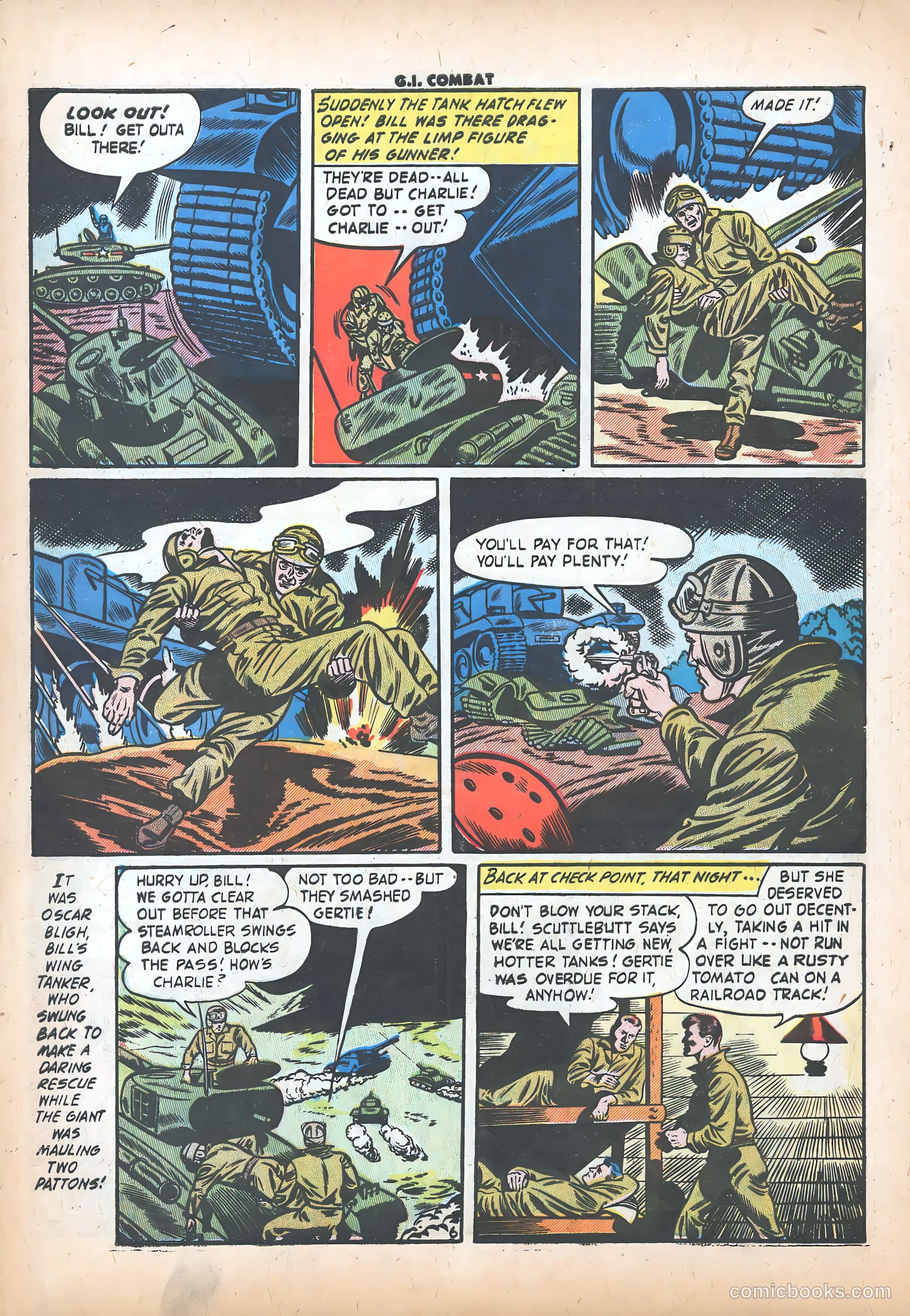 G.I. Combat #34 (1956) — page 8 of 36