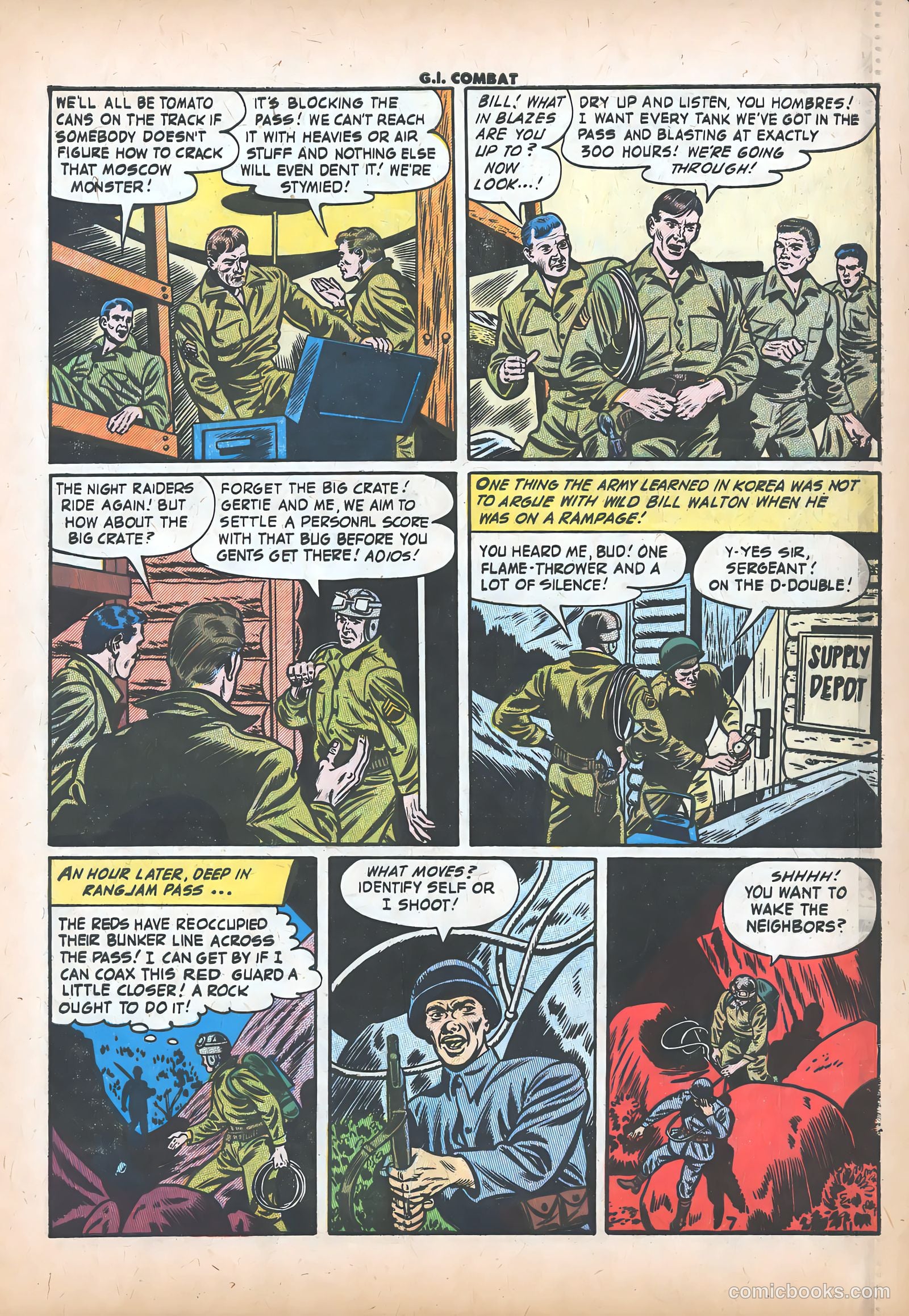 G.I. Combat #34 (1956) — page 9 of 36