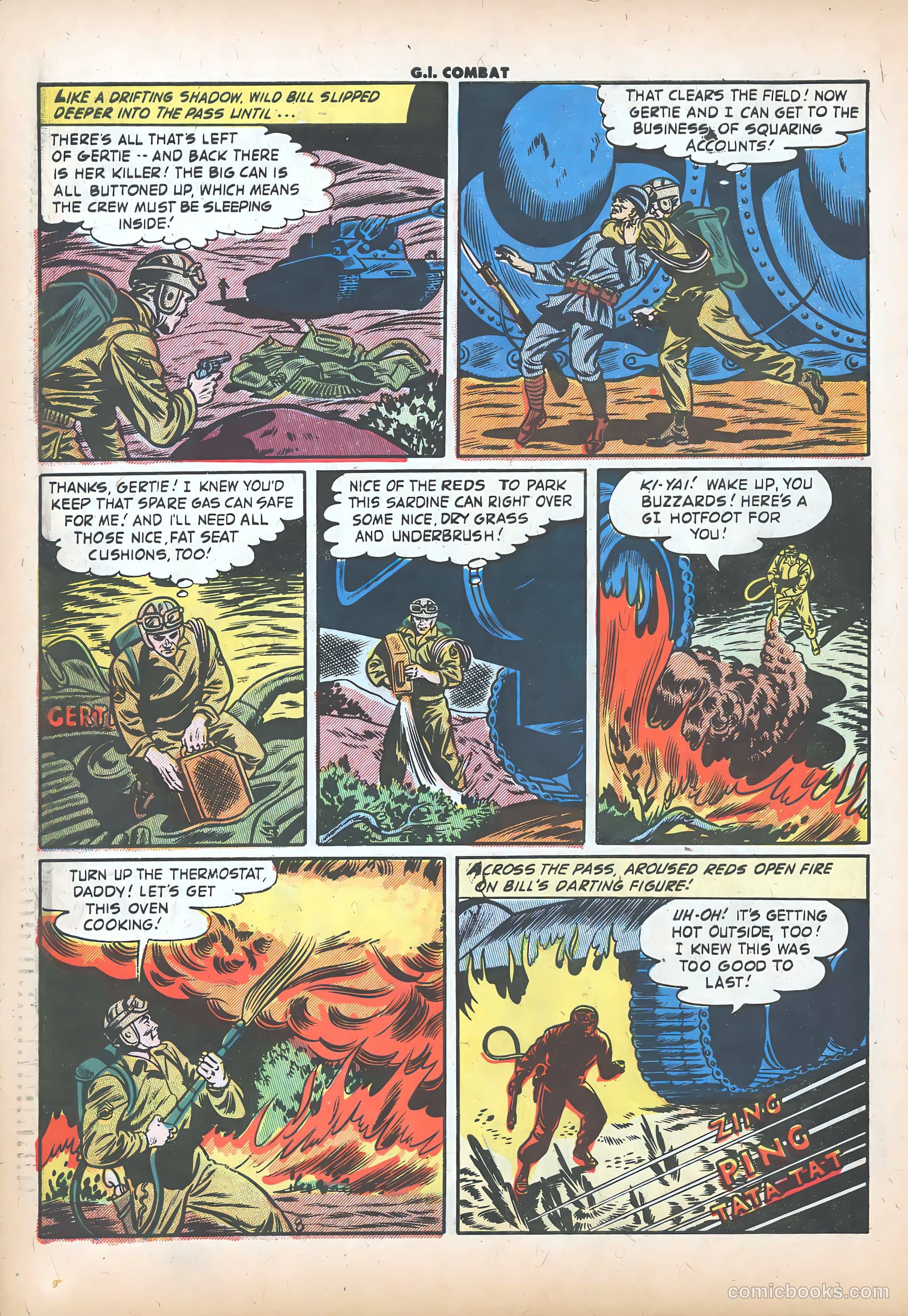 G.I. Combat #34 (1956) — page 10 of 36
