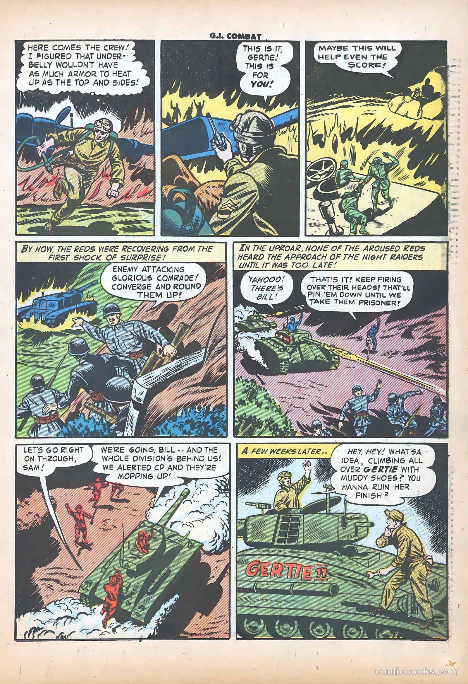 G.I. Combat #34 (1956) — page 11 of 36