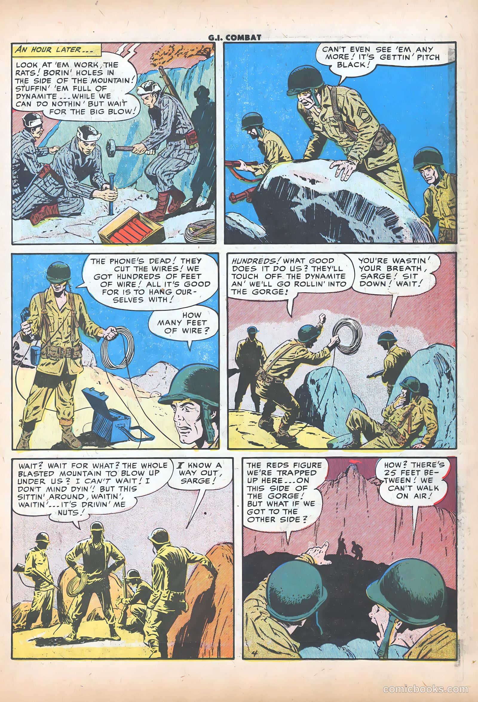 G.I. Combat #34 (1956) — page 15 of 36