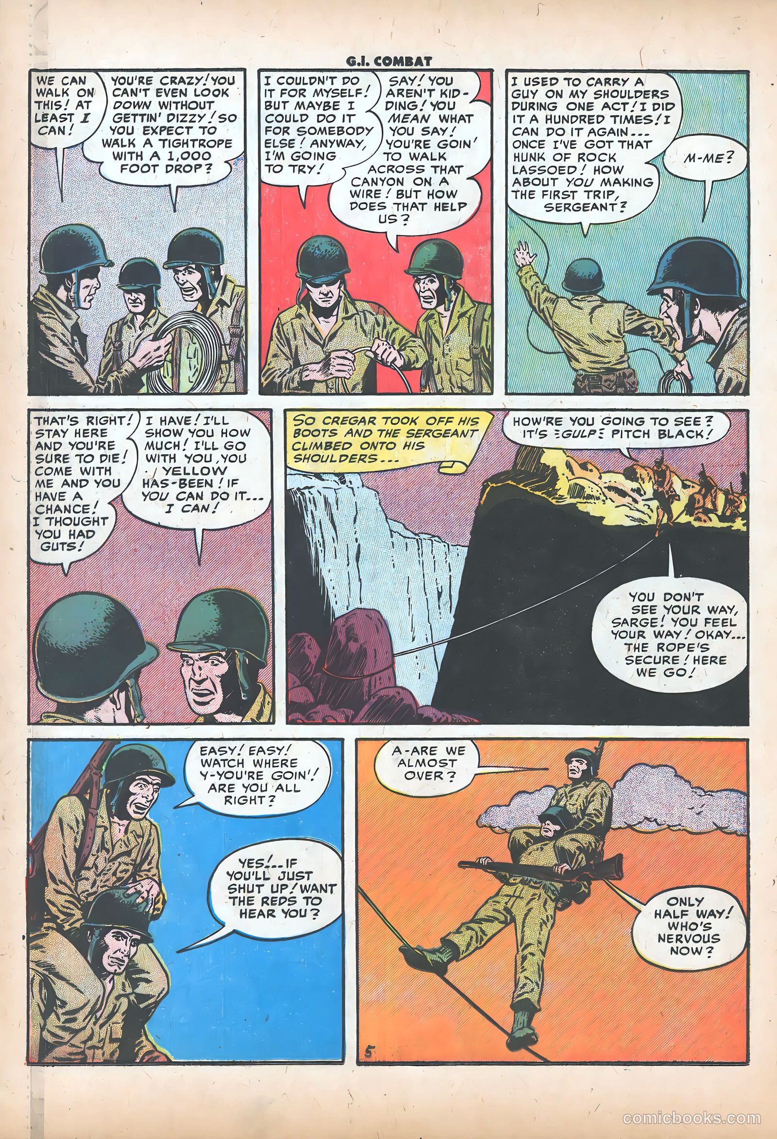 G.I. Combat #34 (1956) — page 16 of 36