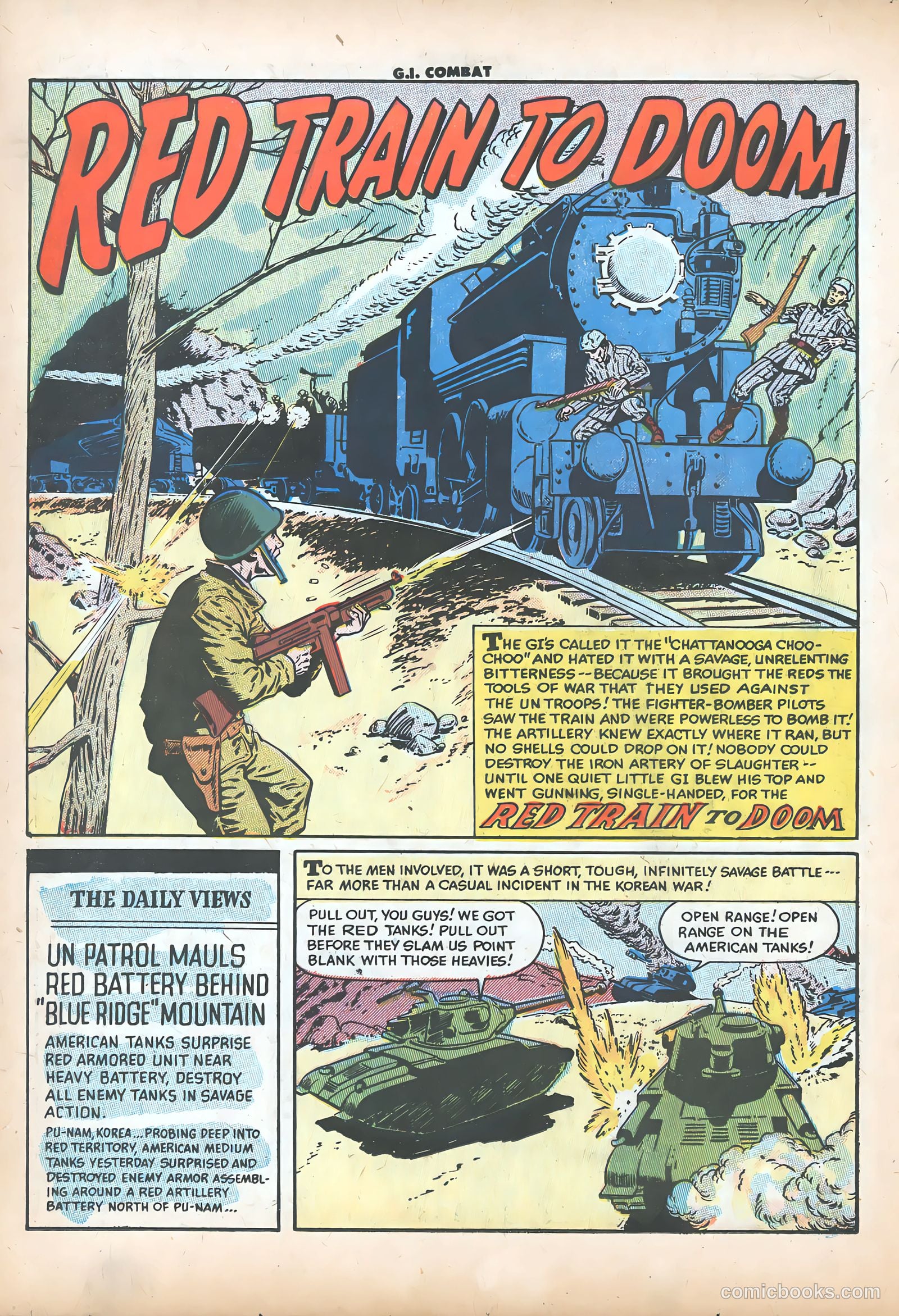G.I. Combat #34 (1956) — page 18 of 36