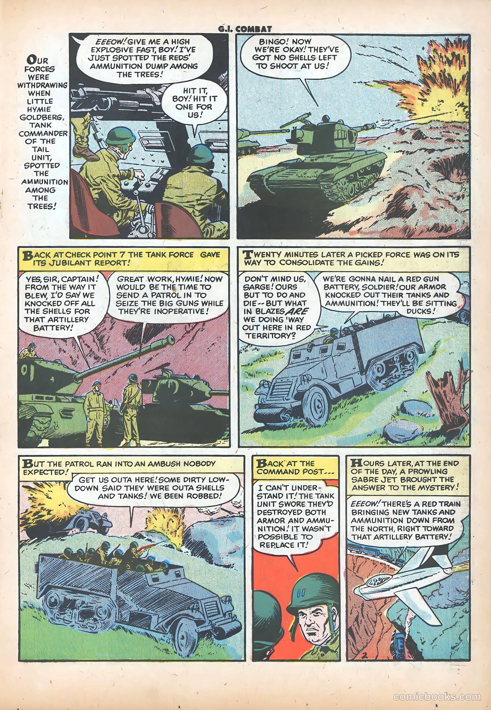 G.I. Combat #34 (1956) — page 19 of 36