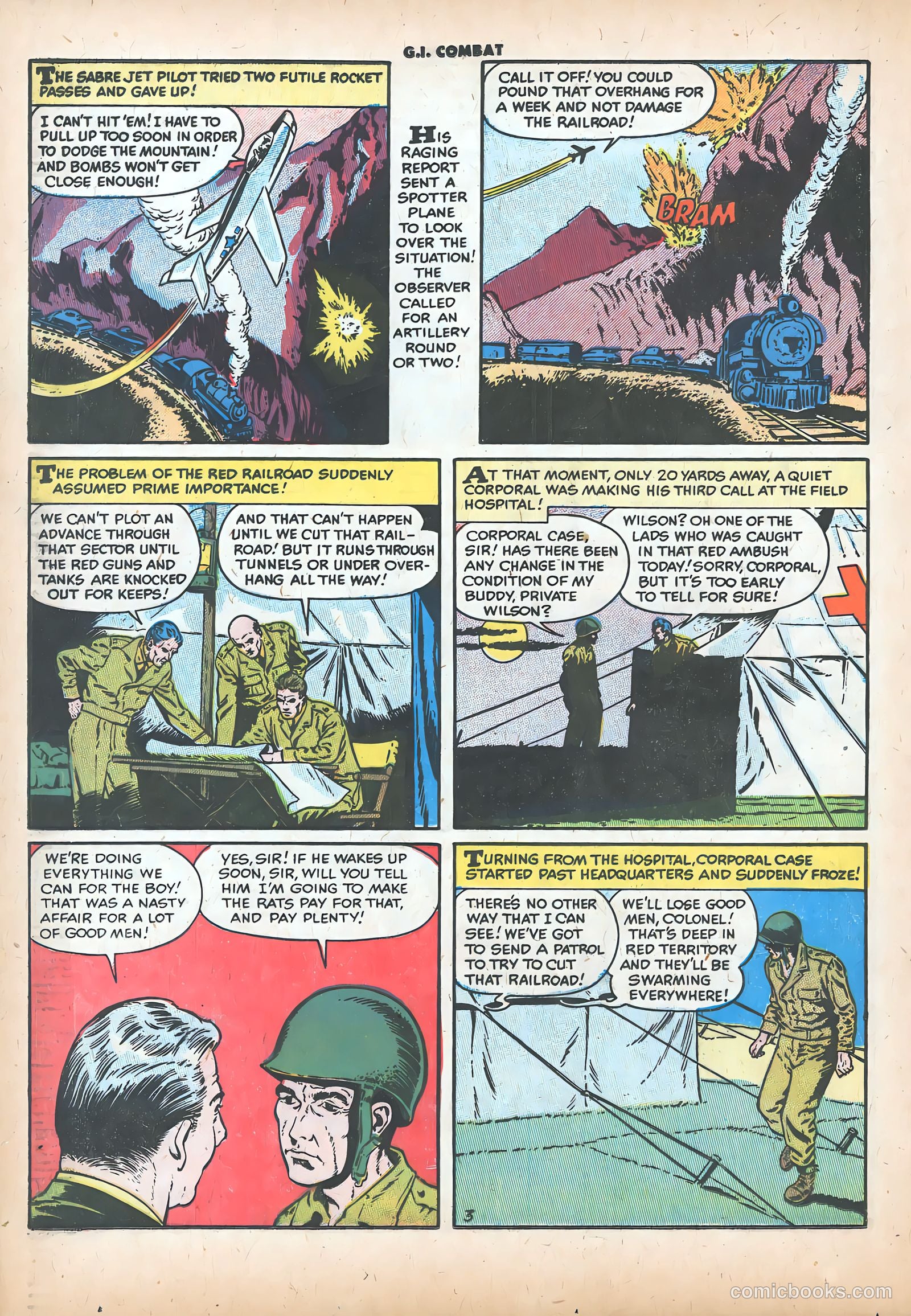 G.I. Combat #34 (1956) — page 20 of 36