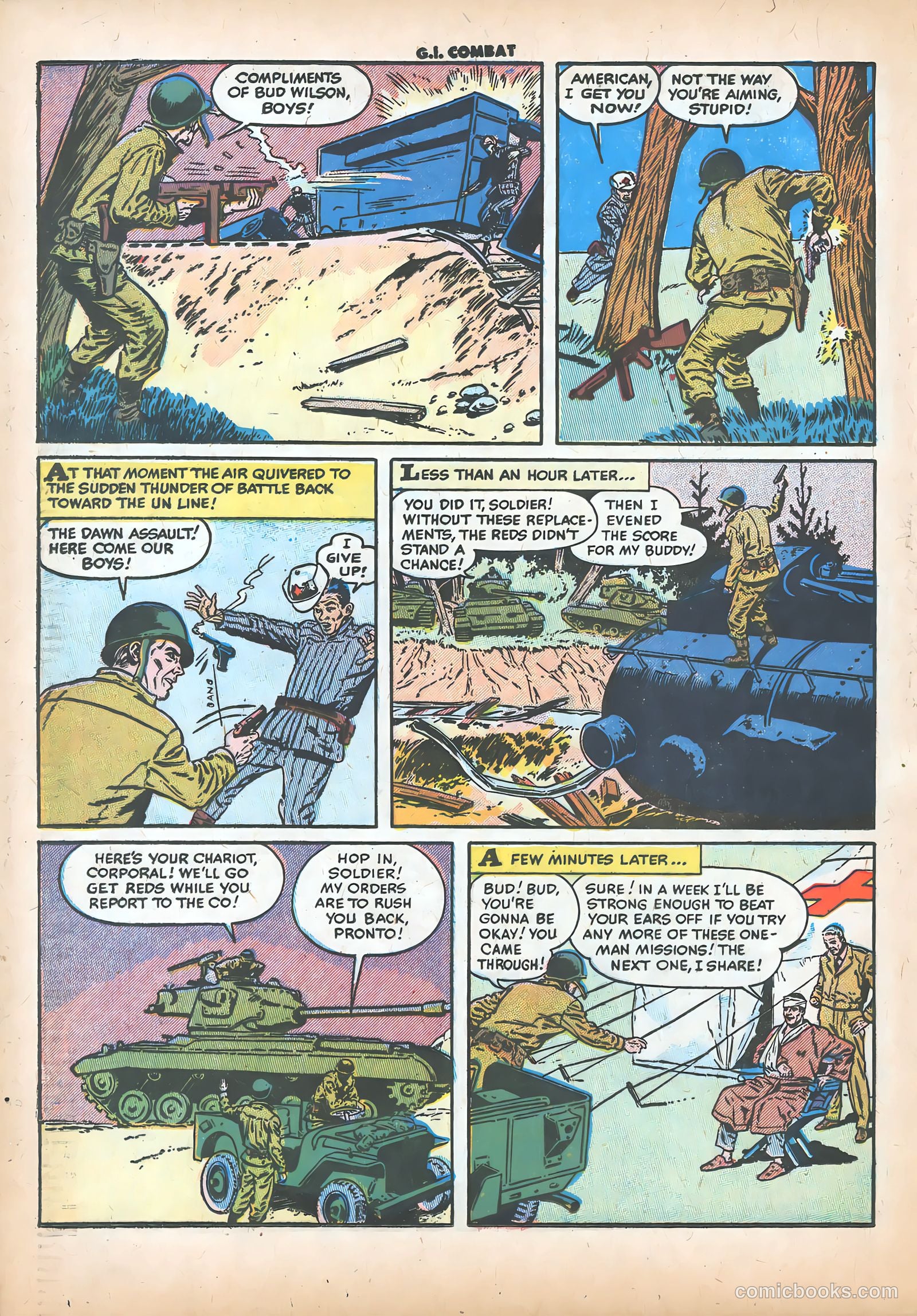 G.I. Combat #34 (1956) — page 24 of 36