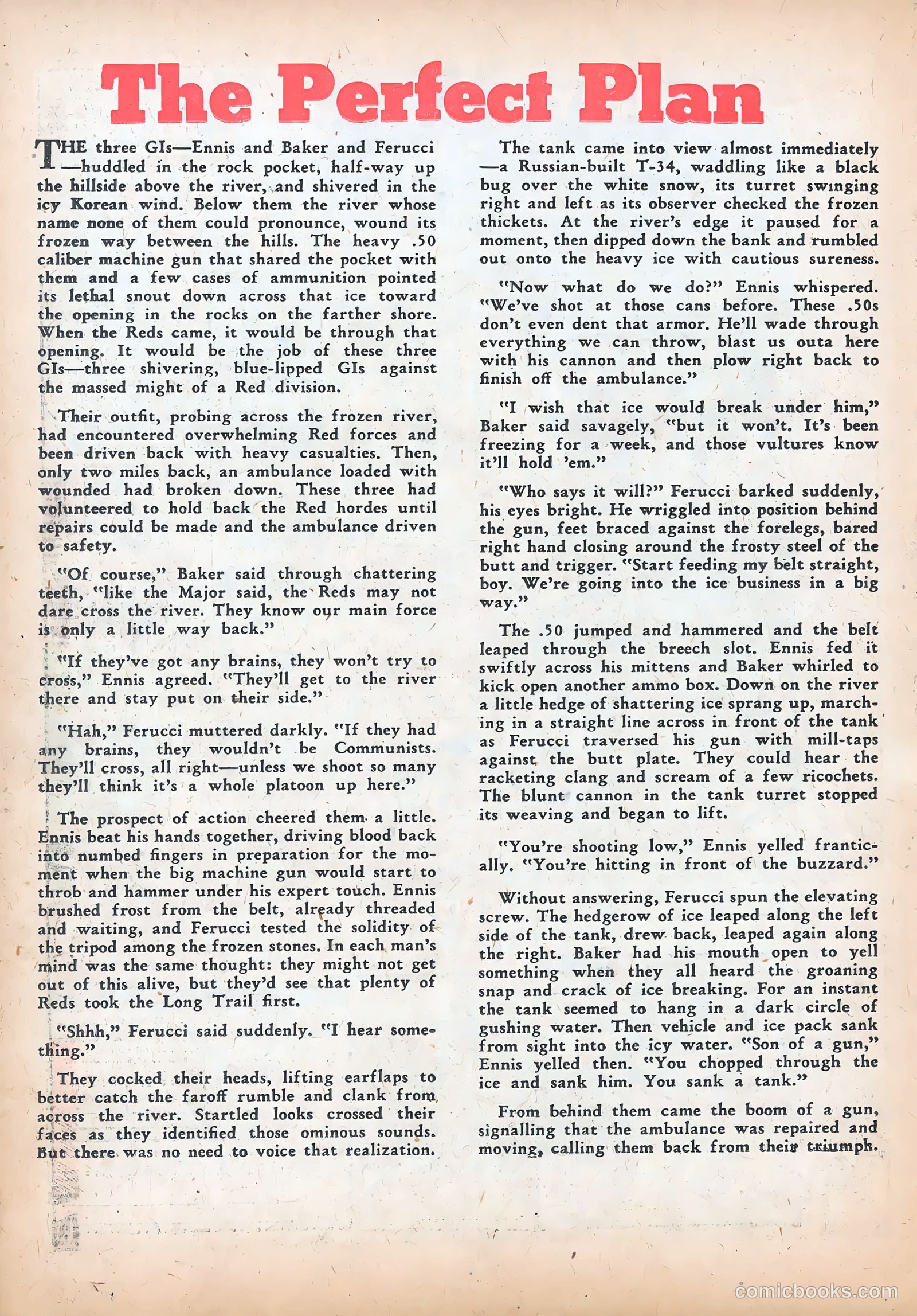 G.I. Combat #34 (1956) — page 26 of 36
