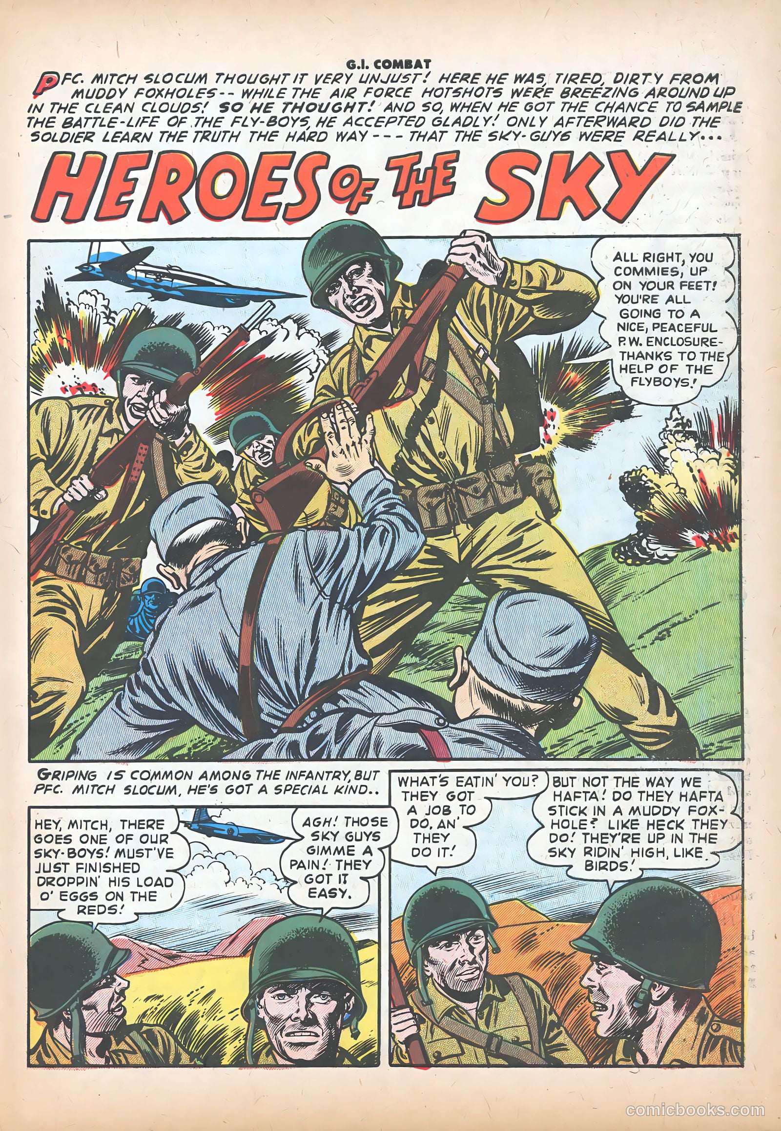 G.I. Combat #34 (1956) — page 27 of 36