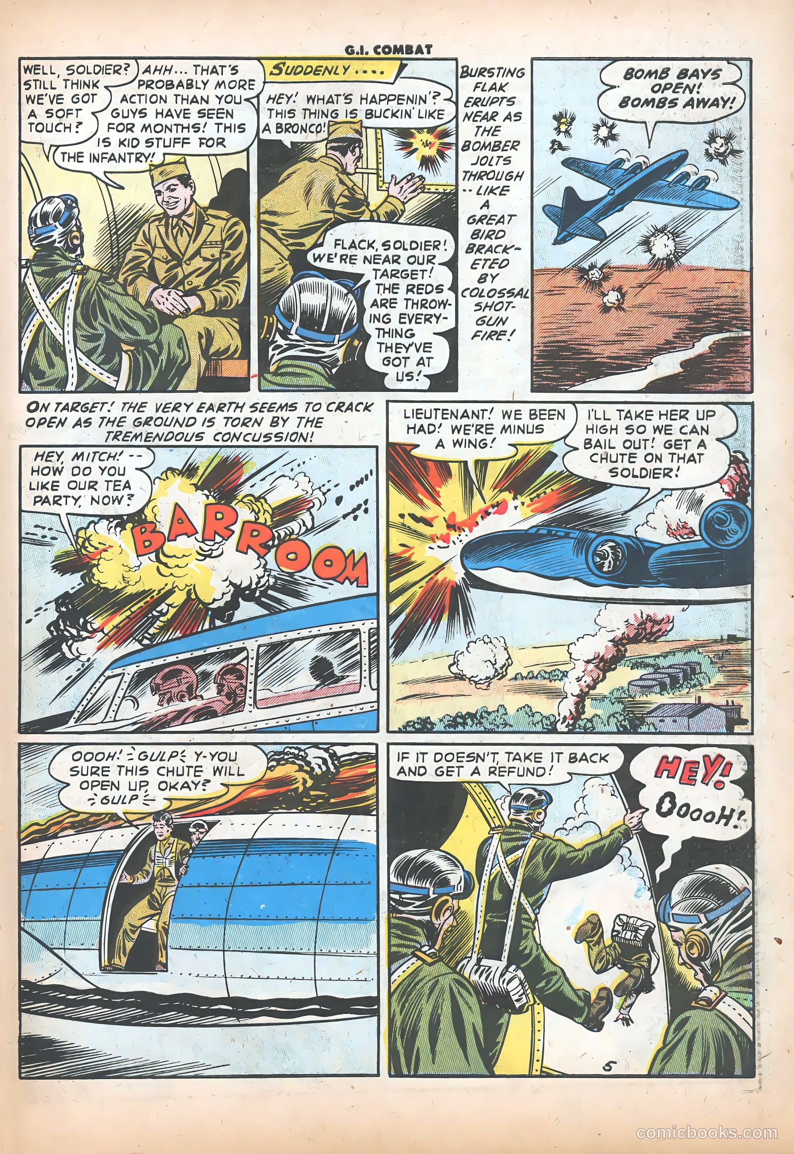 G.I. Combat #34 (1956) — page 31 of 36
