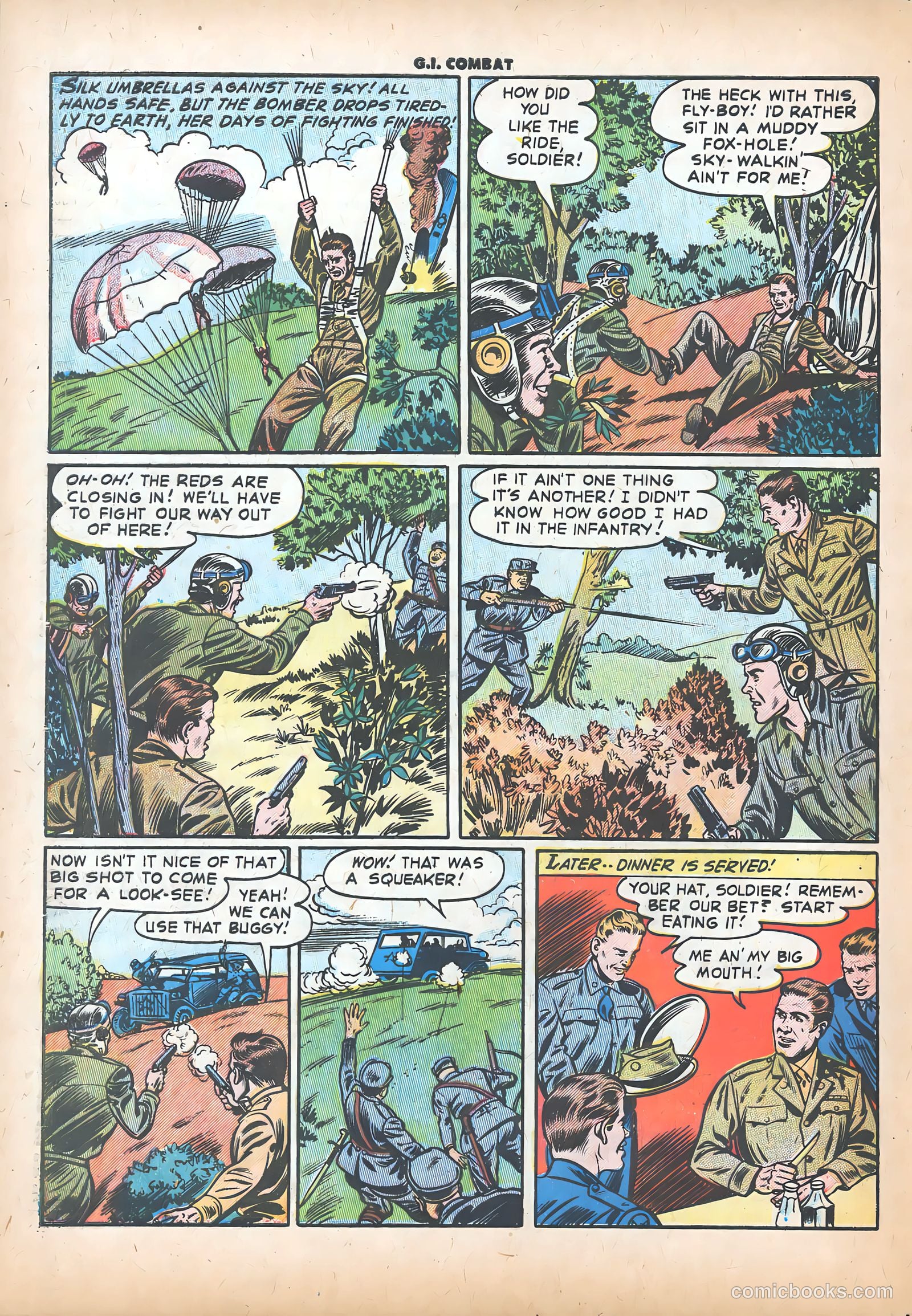 G.I. Combat #34 (1956) — page 32 of 36