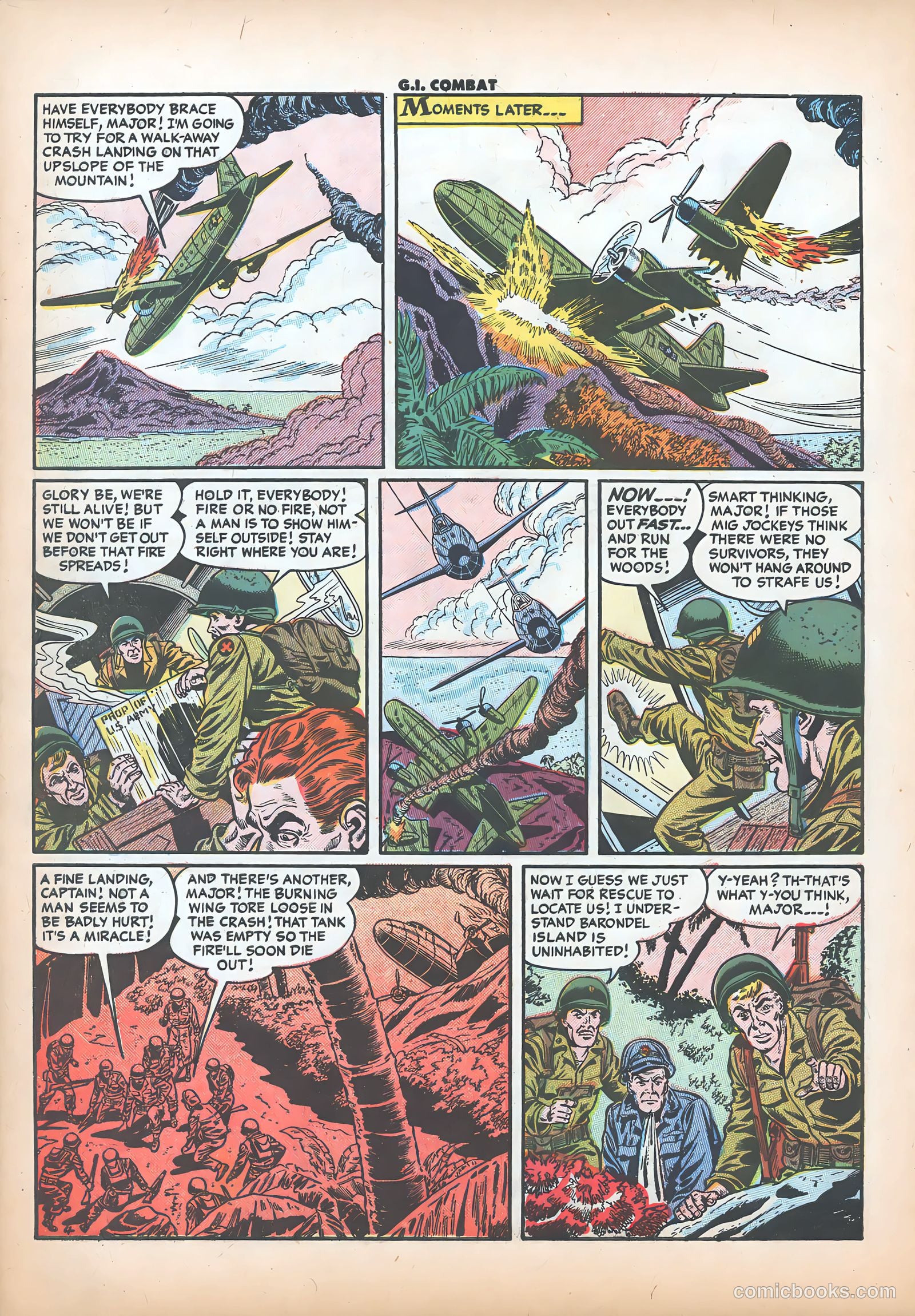 G.I. Combat #35 (1956) — page 6 of 35