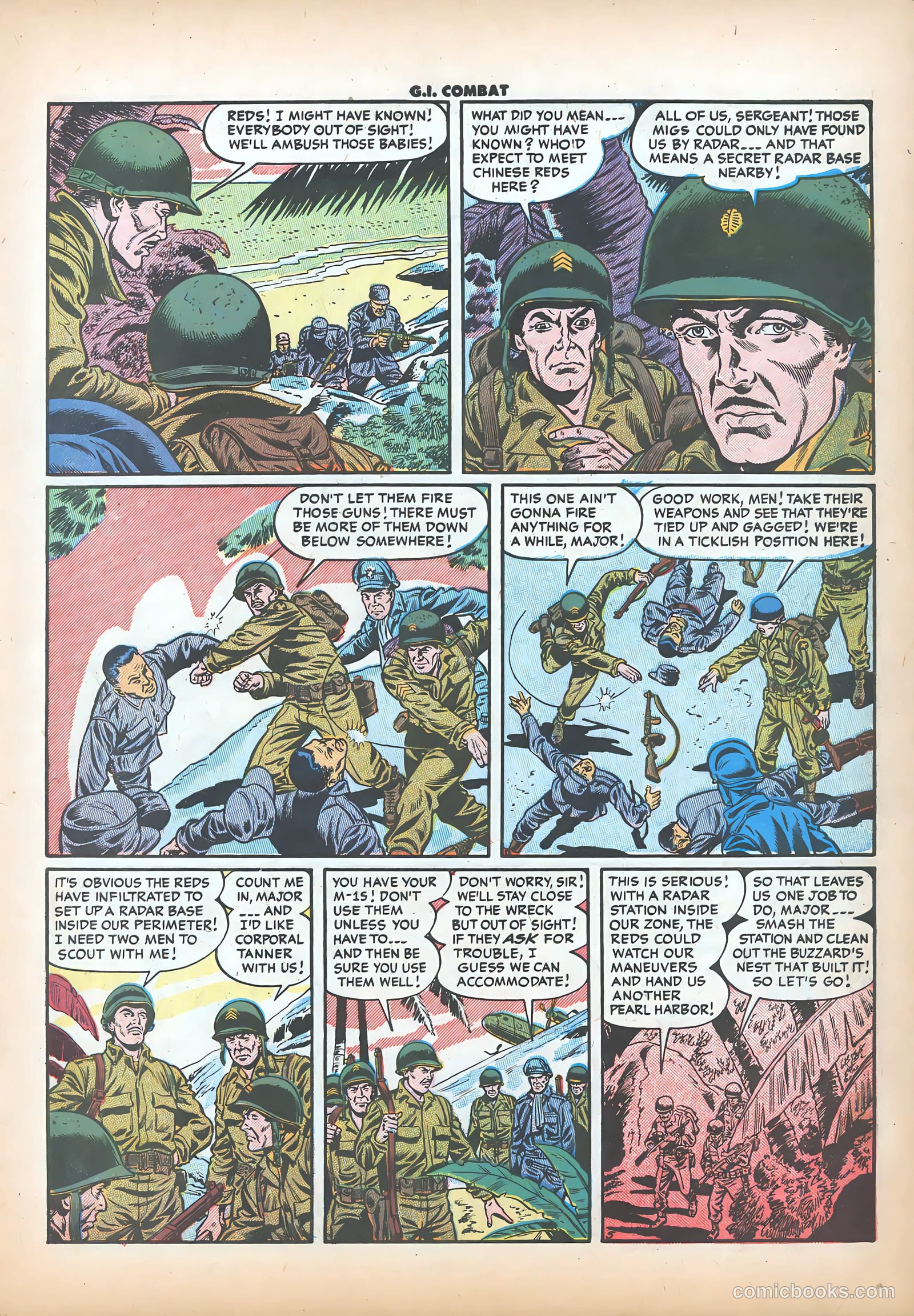 G.I. Combat #35 (1956) — page 7 of 35