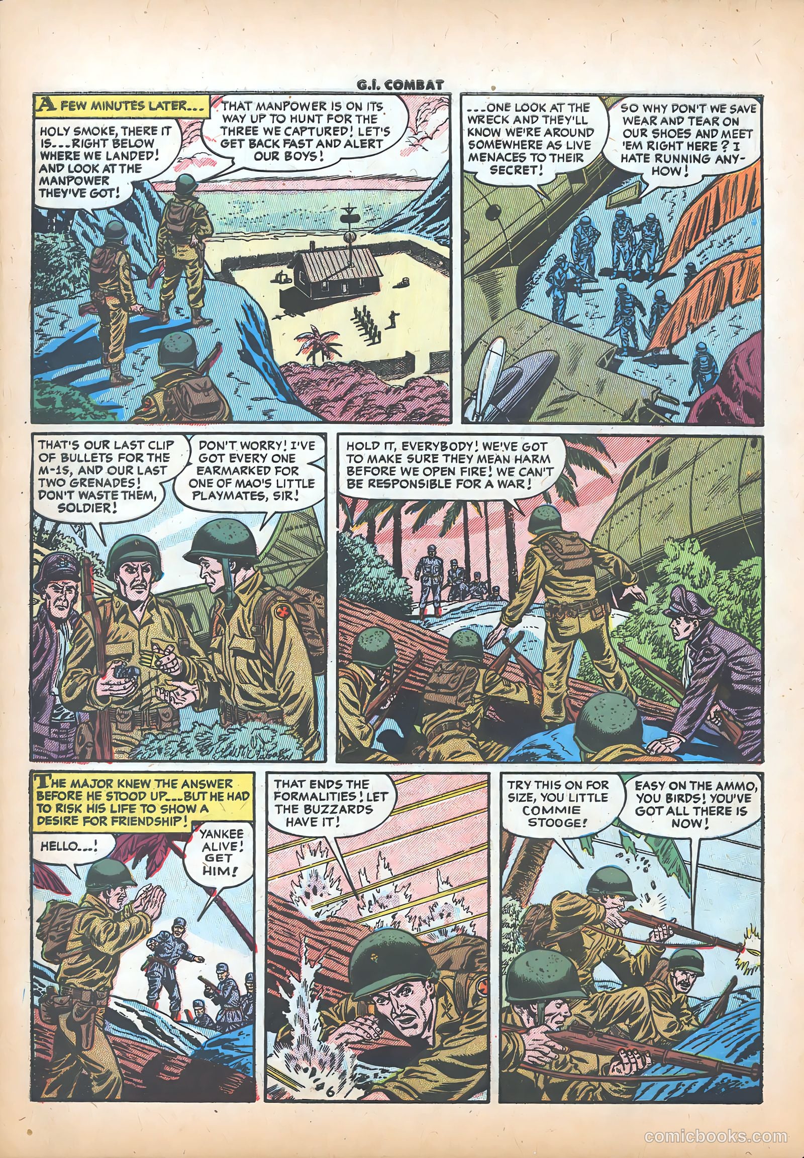 G.I. Combat #35 (1956) — page 8 of 35