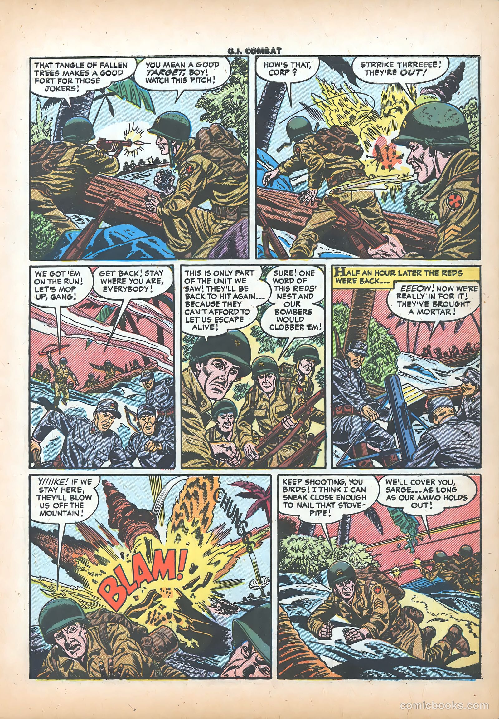 G.I. Combat #35 (1956) — page 9 of 35