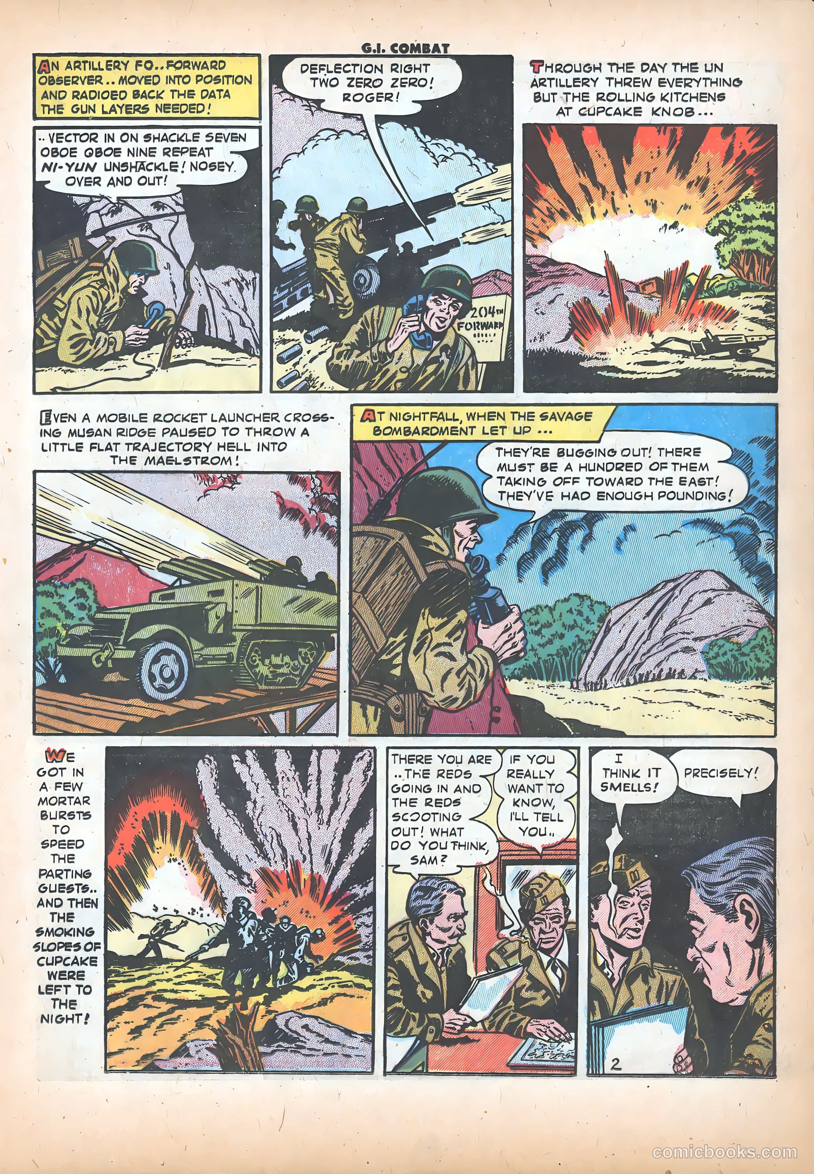 G.I. Combat #35 (1956) — page 13 of 35