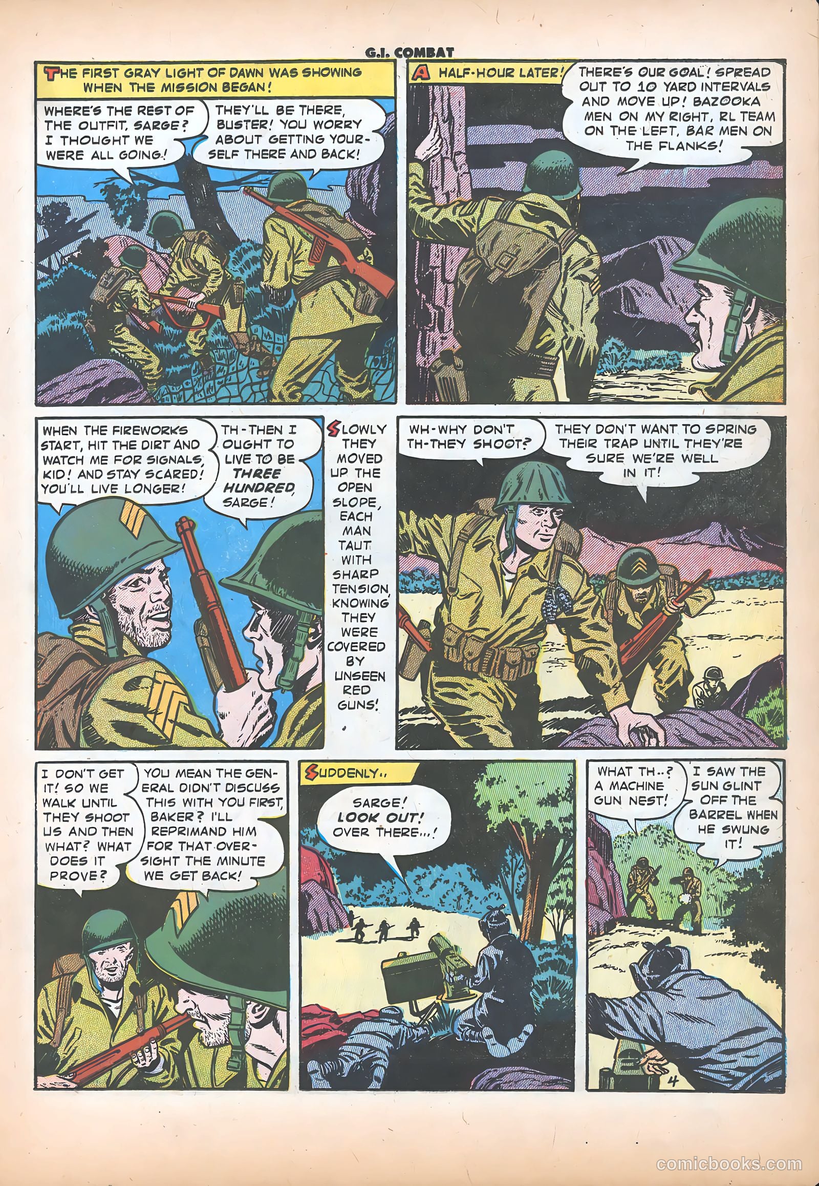 G.I. Combat #35 (1956) — page 15 of 35