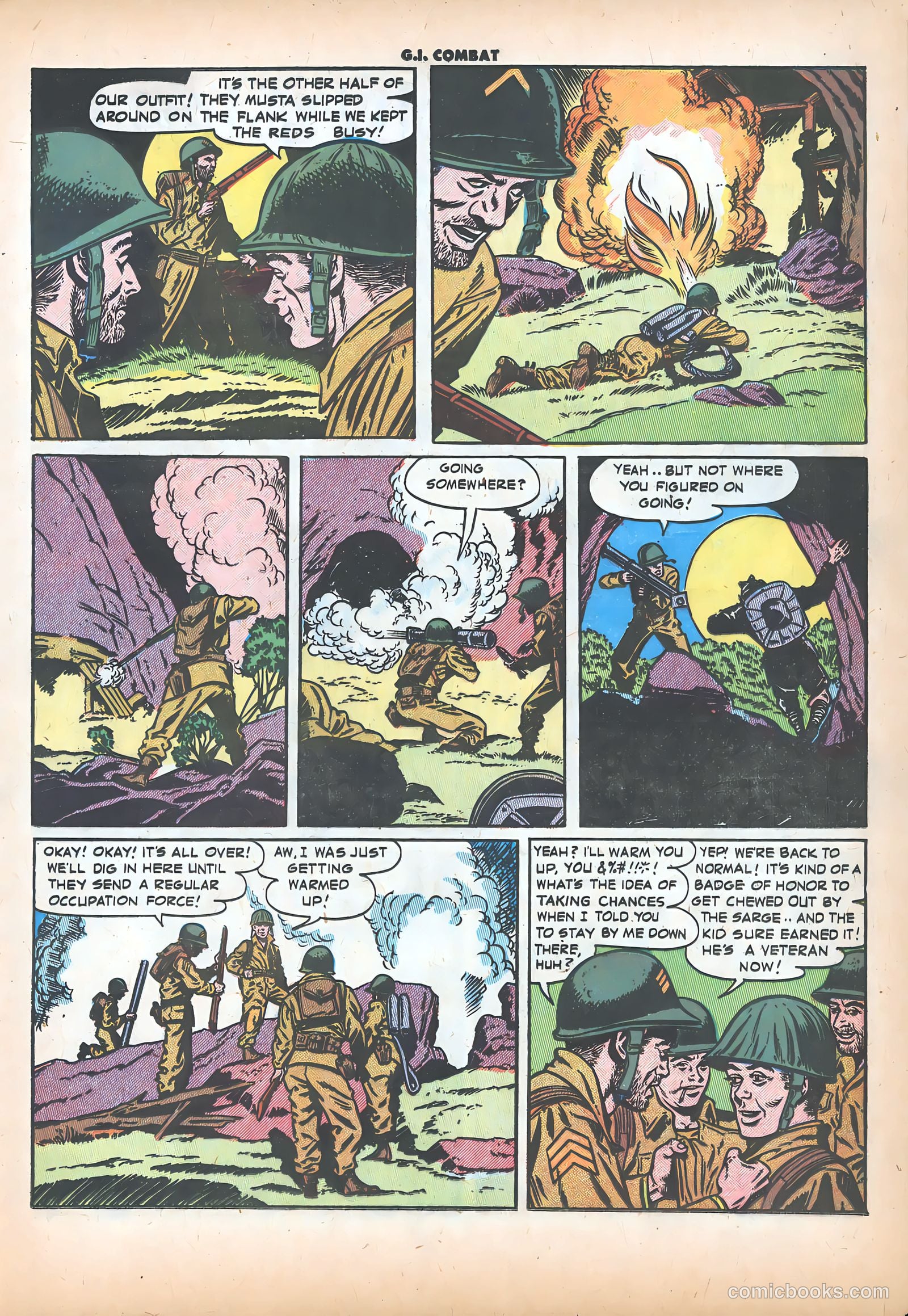 G.I. Combat #35 (1956) — page 17 of 35