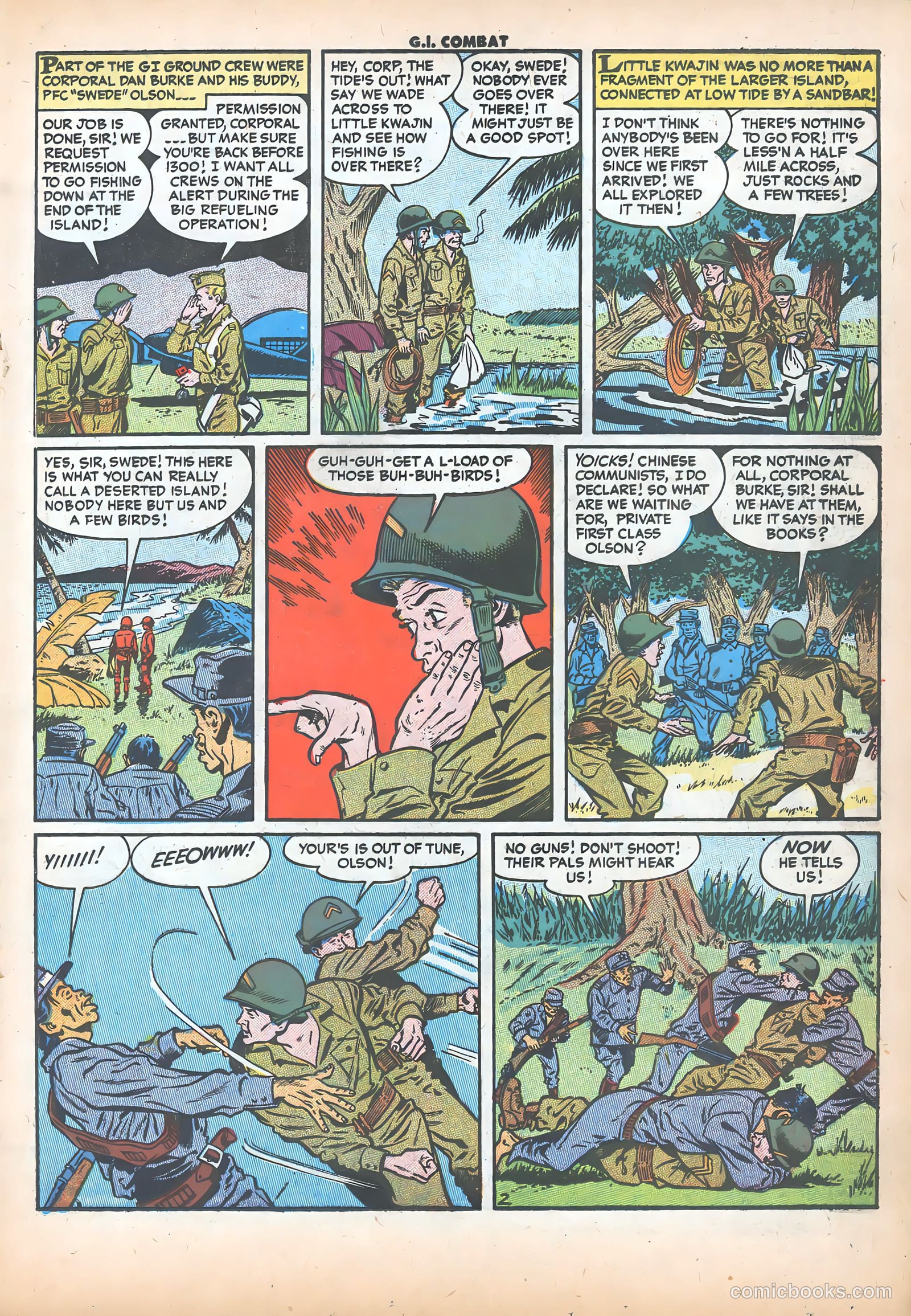 G.I. Combat #35 (1956) — page 19 of 35