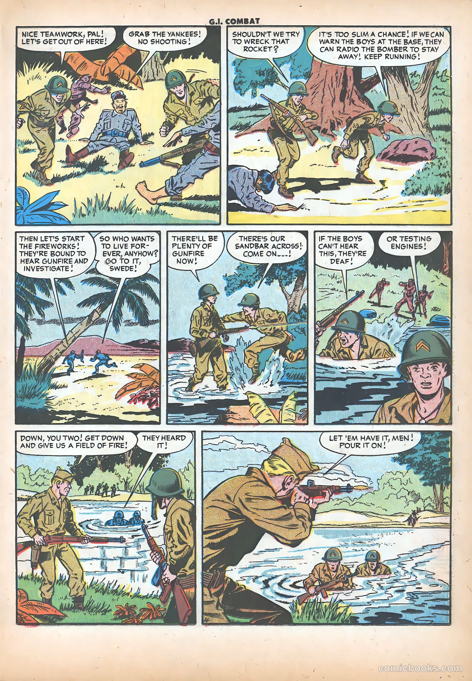 G.I. Combat #35 (1956) — page 21 of 35