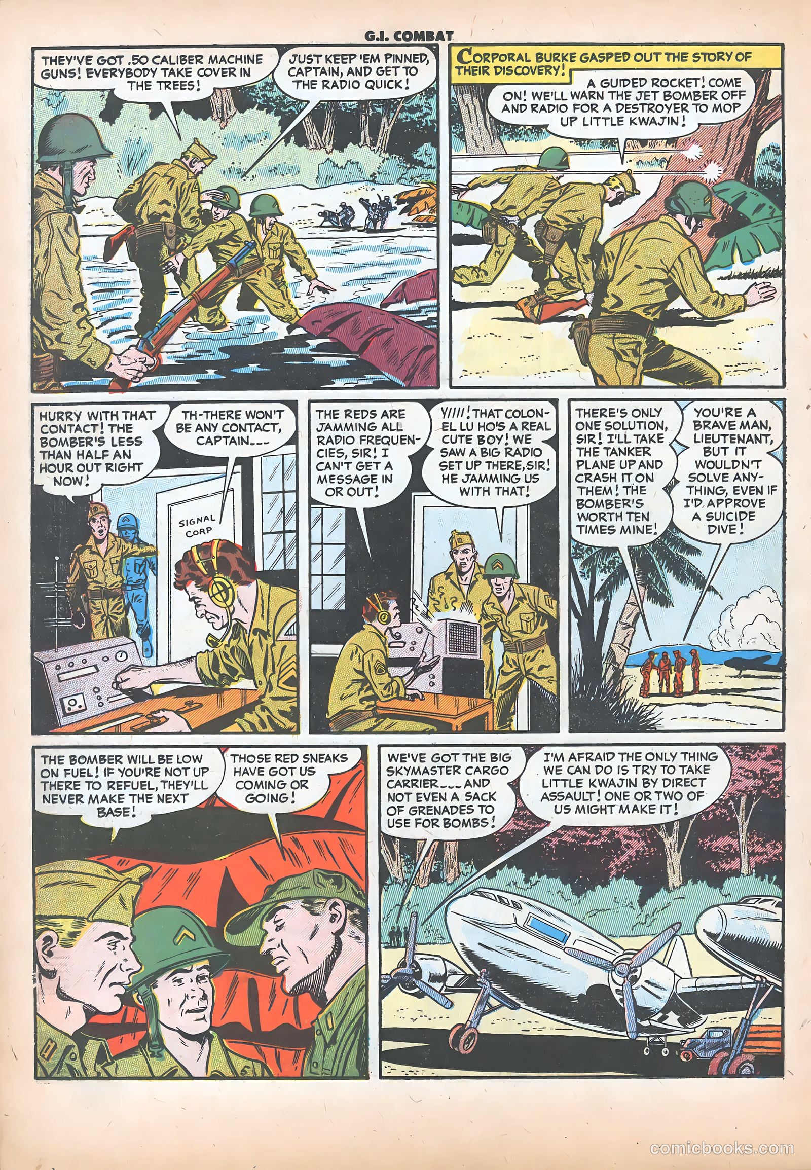 G.I. Combat #35 (1956) — page 22 of 35