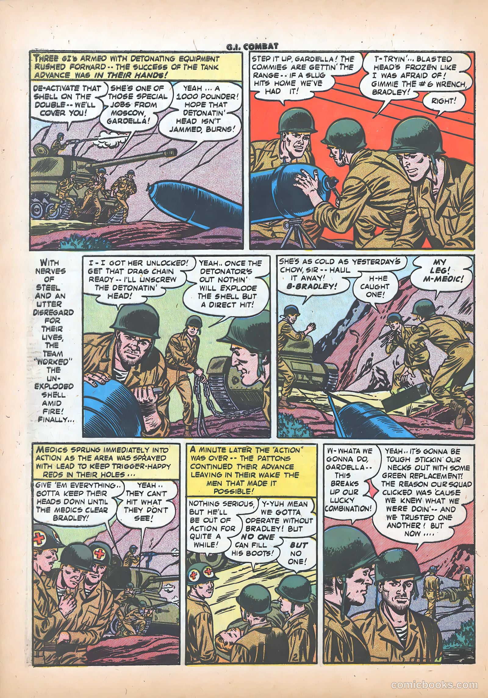 G.I. Combat #35 (1956) — page 28 of 35