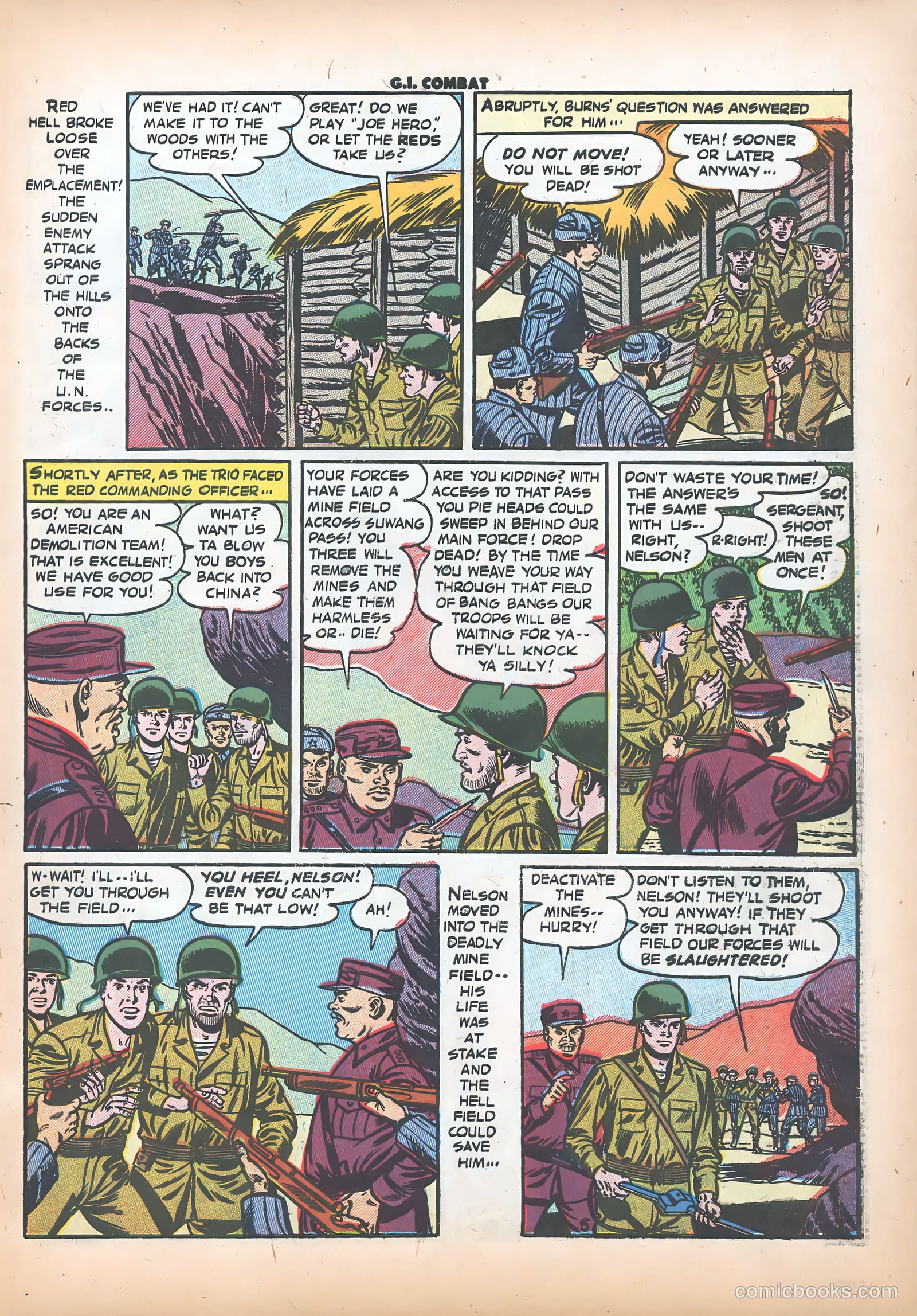 G.I. Combat #35 (1956) — page 31 of 35
