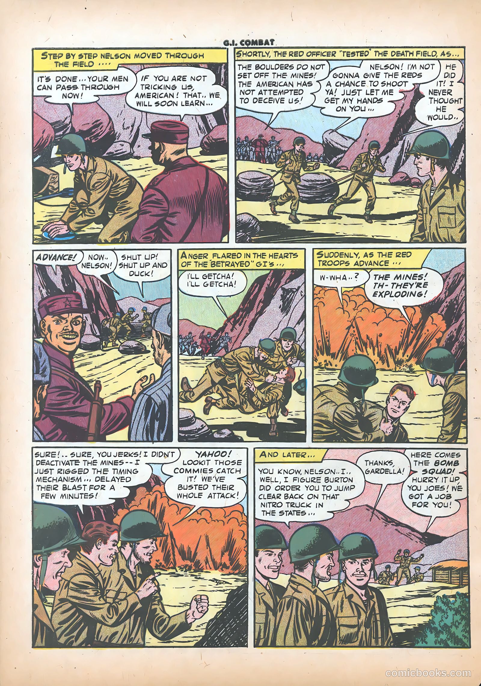 G.I. Combat #35 (1956) — page 32 of 35