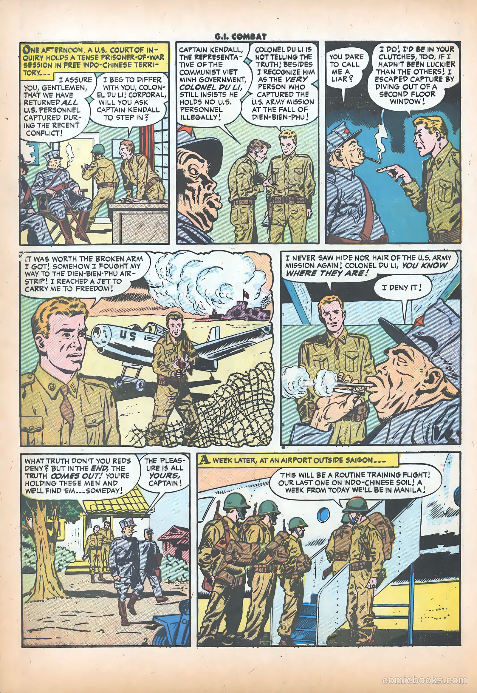 G.I. Combat #36 (1956) — page 4 of 36