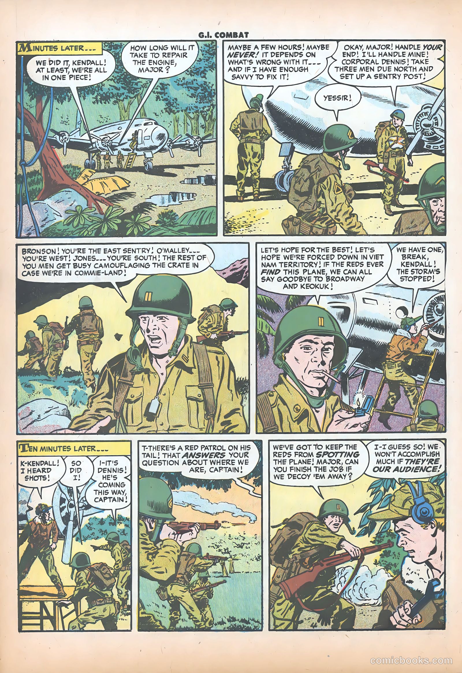 G.I. Combat #36 (1956) — page 6 of 36
