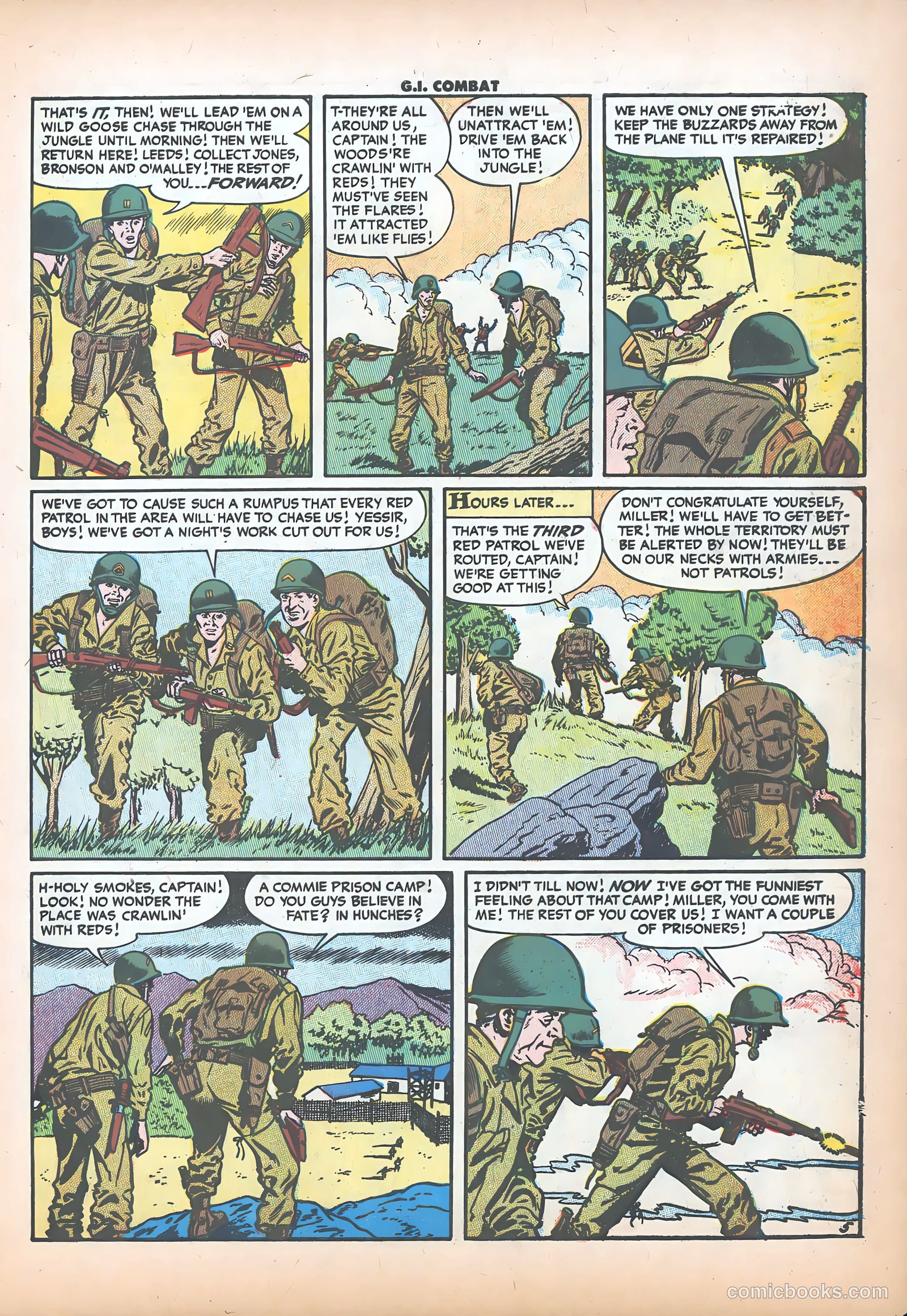 G.I. Combat #36 (1956) — page 7 of 36
