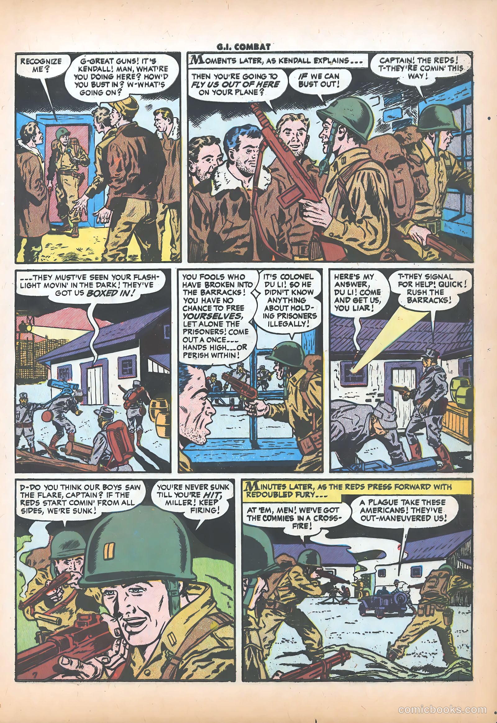 G.I. Combat #36 (1956) — page 9 of 36
