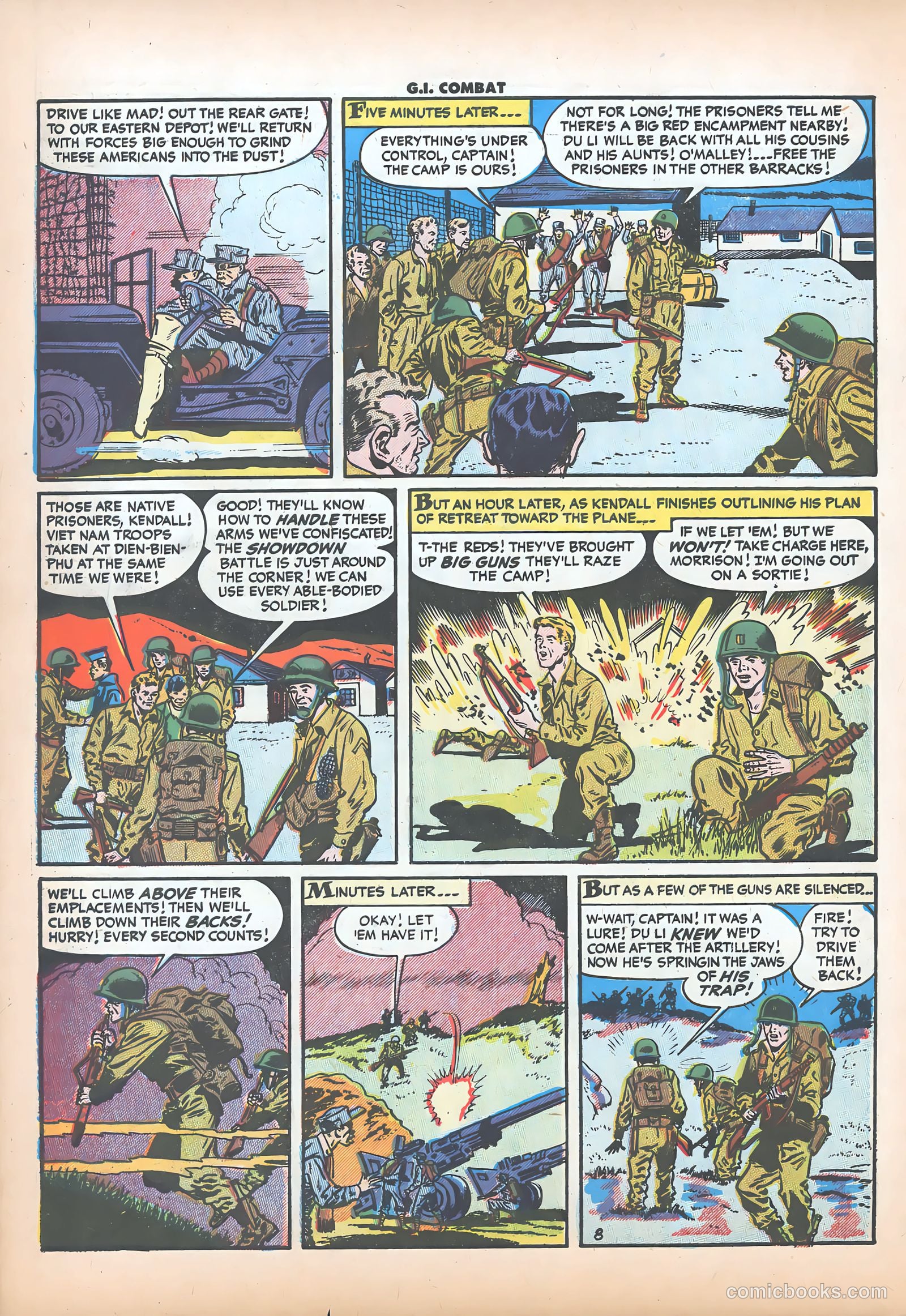 G.I. Combat #36 (1956) — page 10 of 36