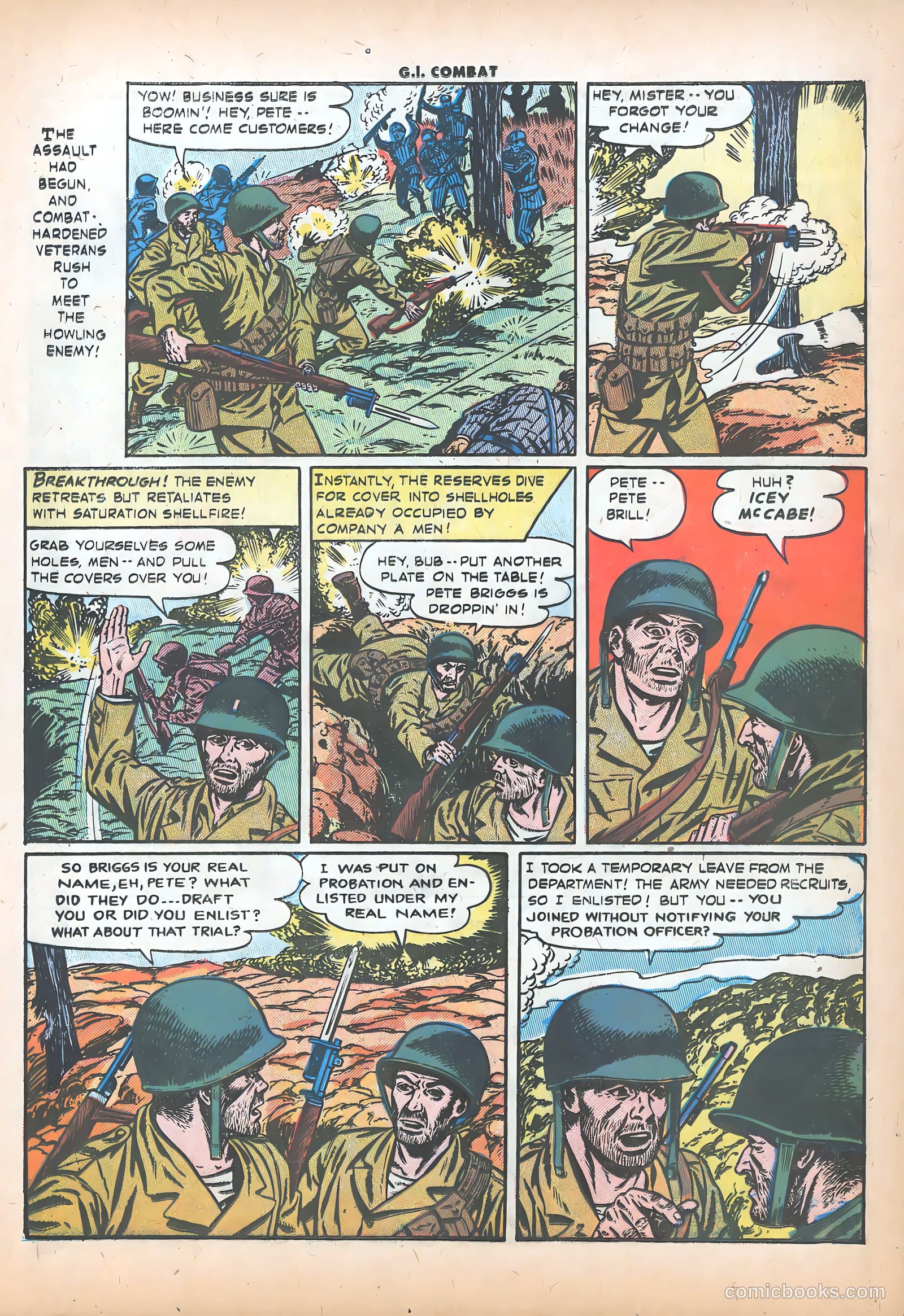 G.I. Combat #36 (1956) — page 13 of 36