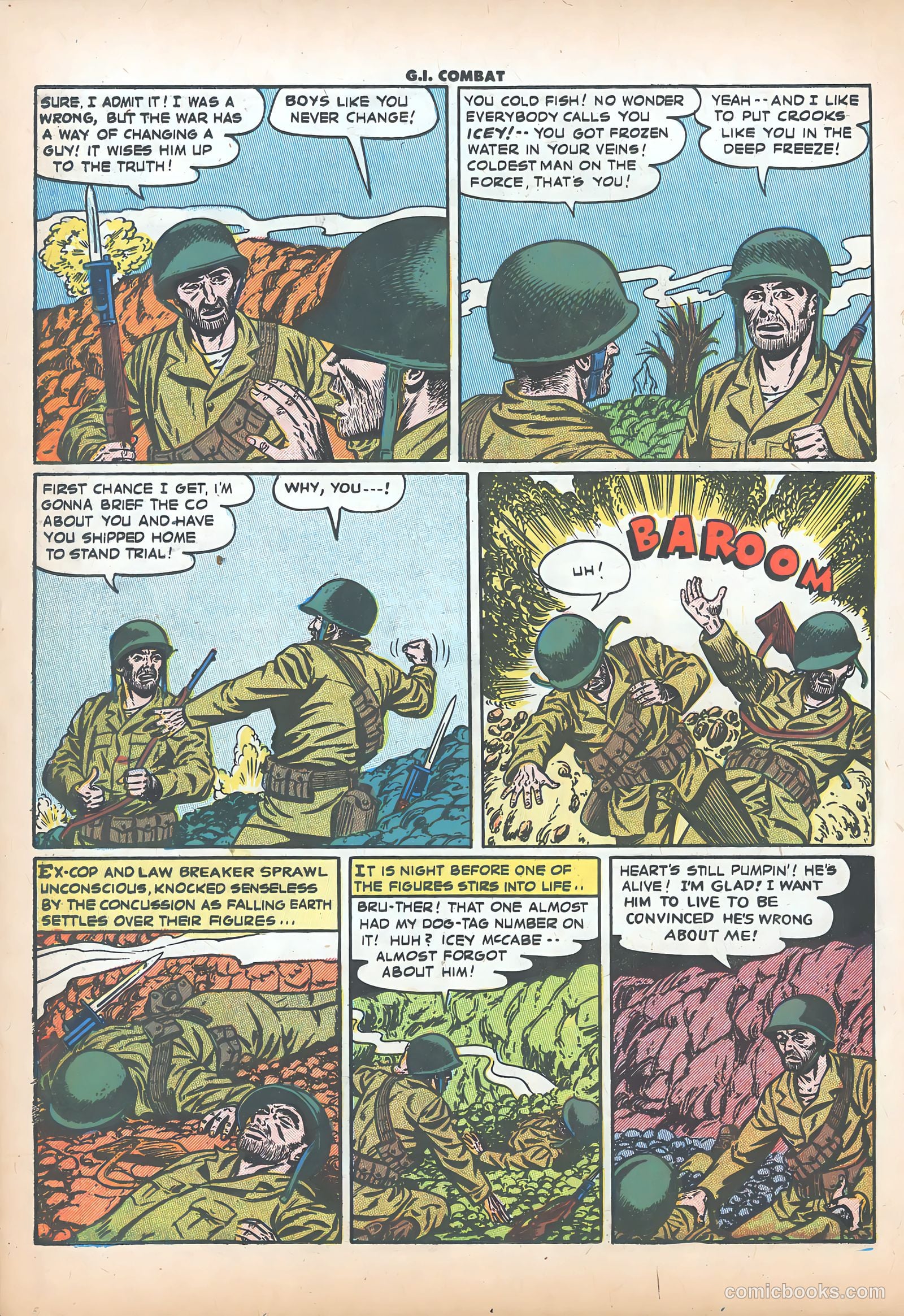 G.I. Combat #36 (1956) — page 14 of 36